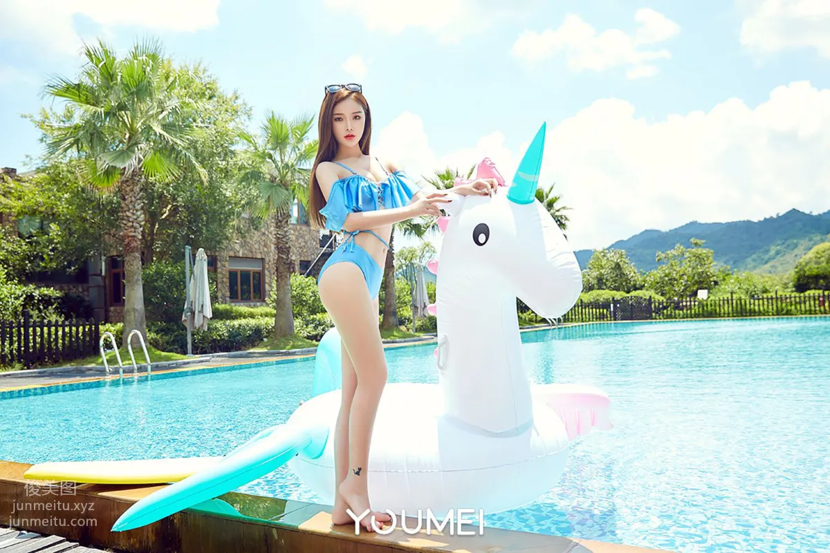 [YouMi] 2018.11.26 VOL.087 Beauty by the Pool Chen Yuxi photo 16