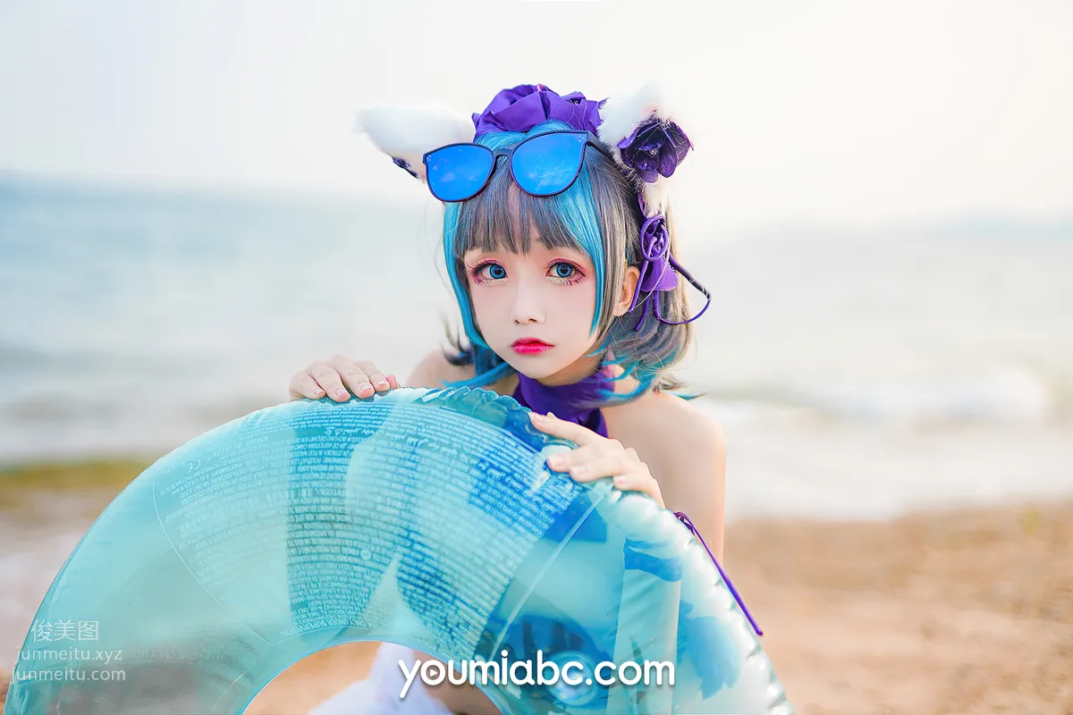 [YouMi] 2020.11.10 Swimsuit Cheshire Cat Nai Paojiao [41P] photo 15