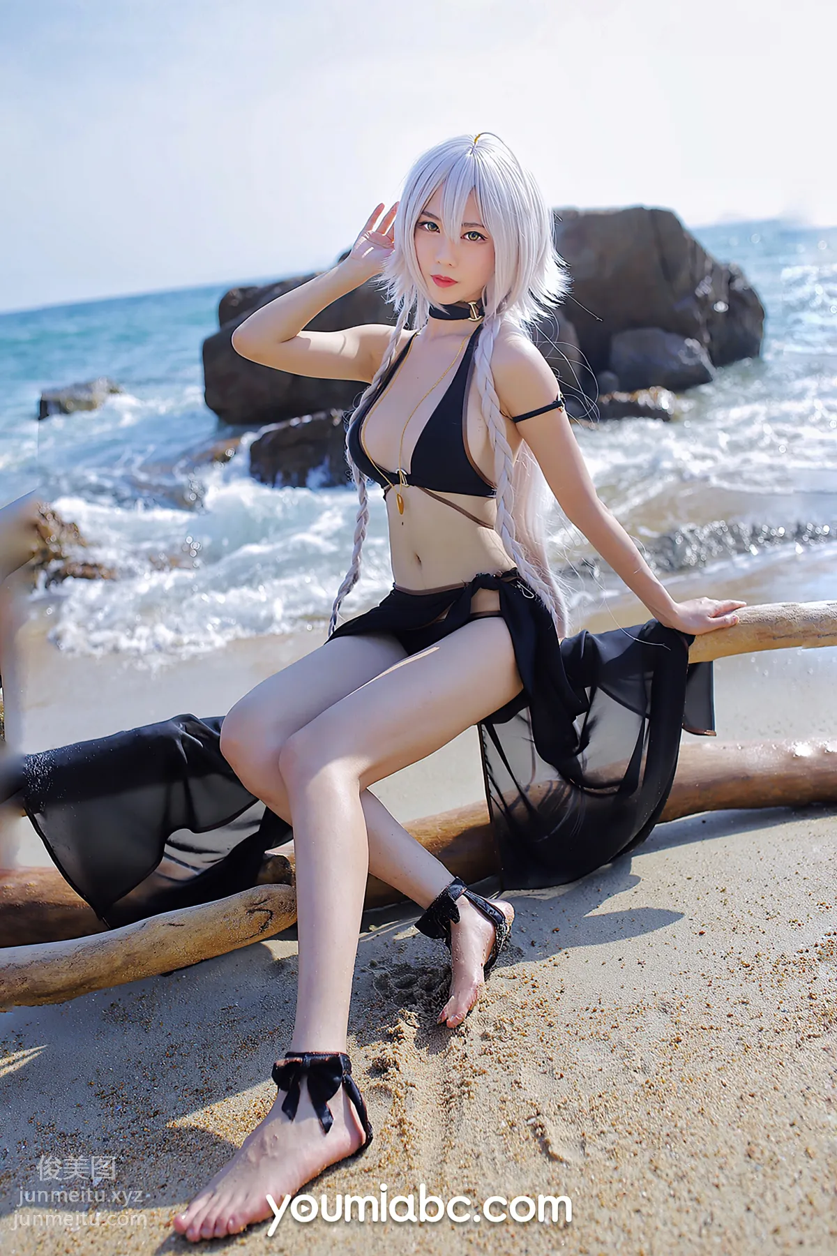 [YouMi] 2020.12.14 FGO Swimsuit Jeanne Alter Chen Ruoyi [25P] photo 21