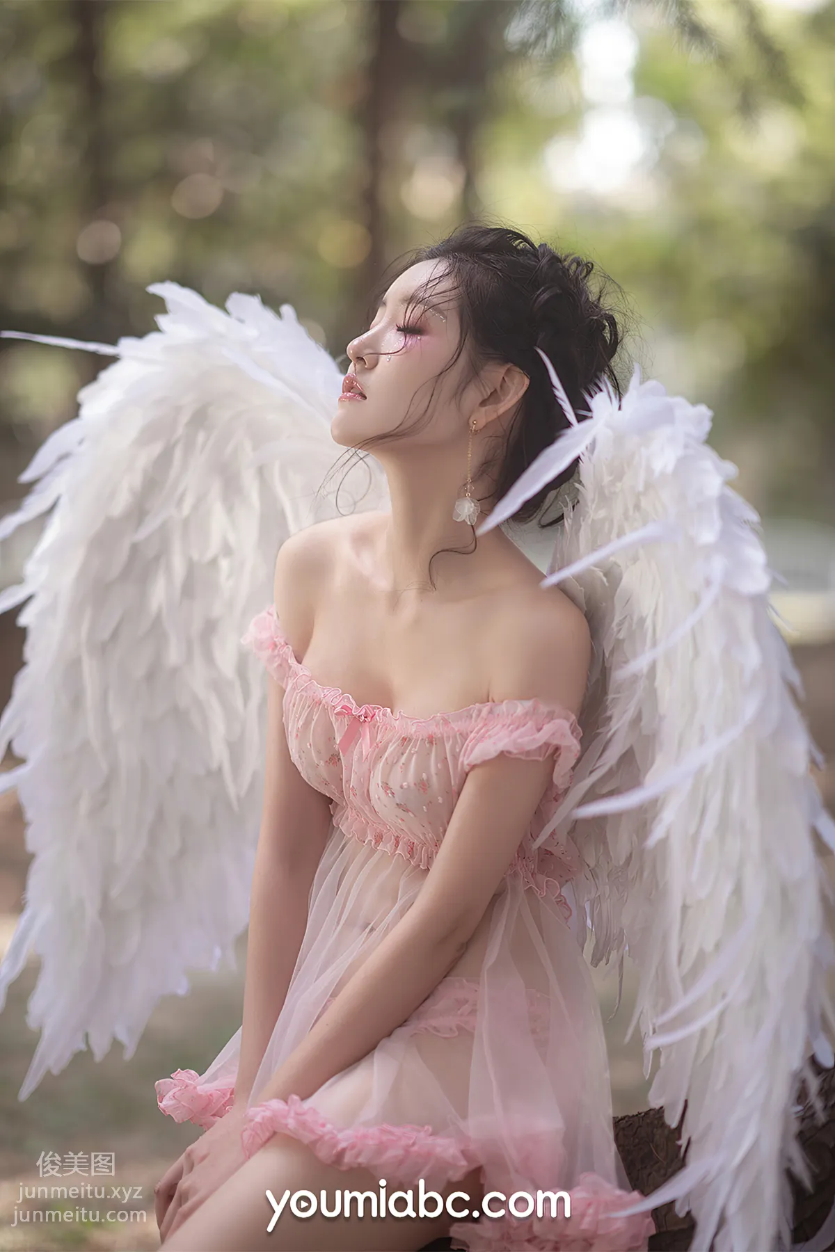 [YouMi] 2021.04.14 Pink Angel Shen Mengyao [40P] photo 1