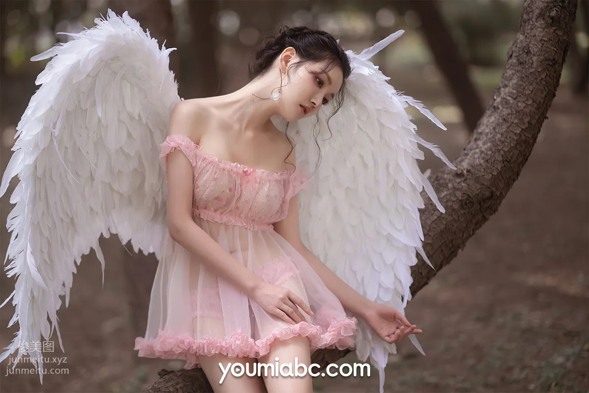 [YouMi] 2021.04.14 Pink Angel Shen Mengyao [40P] photo 3