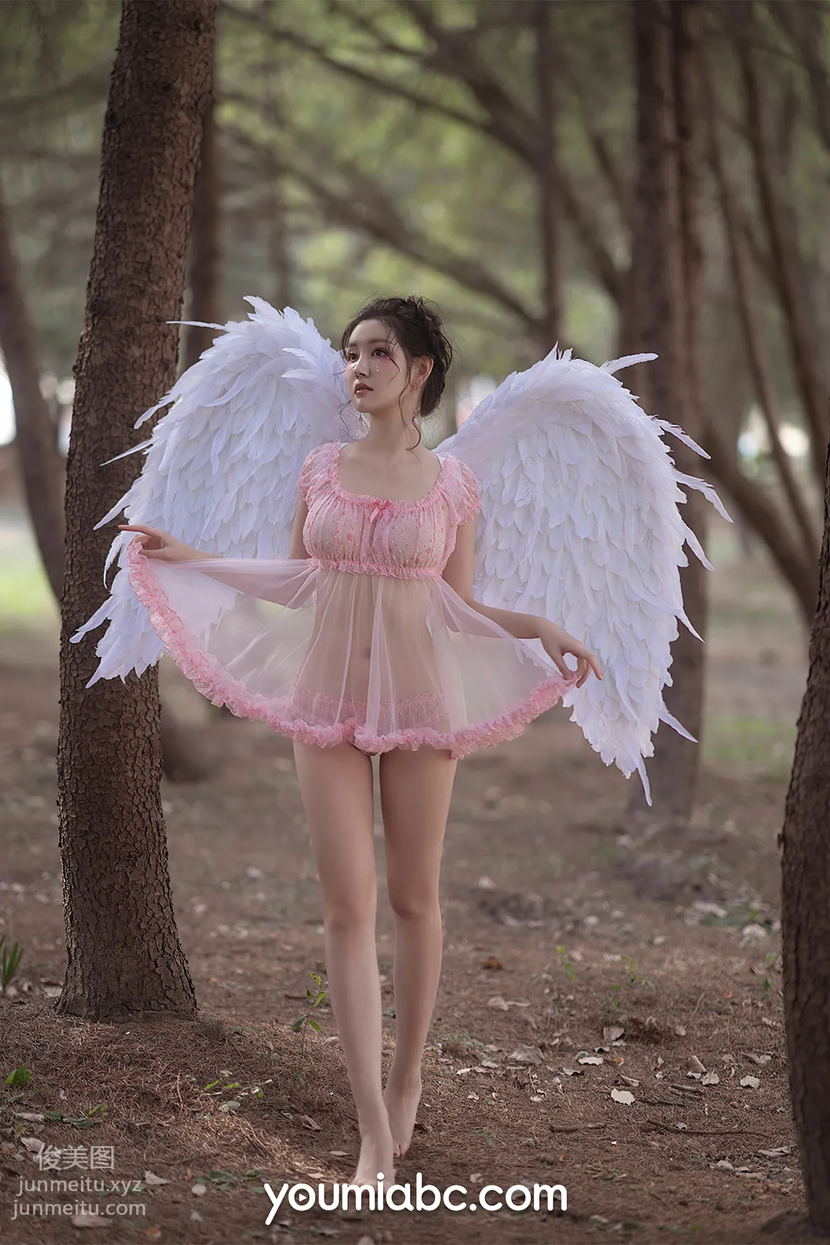 [YouMi] 2021.04.14 Pink Angel Shen Mengyao [40P] photo 6