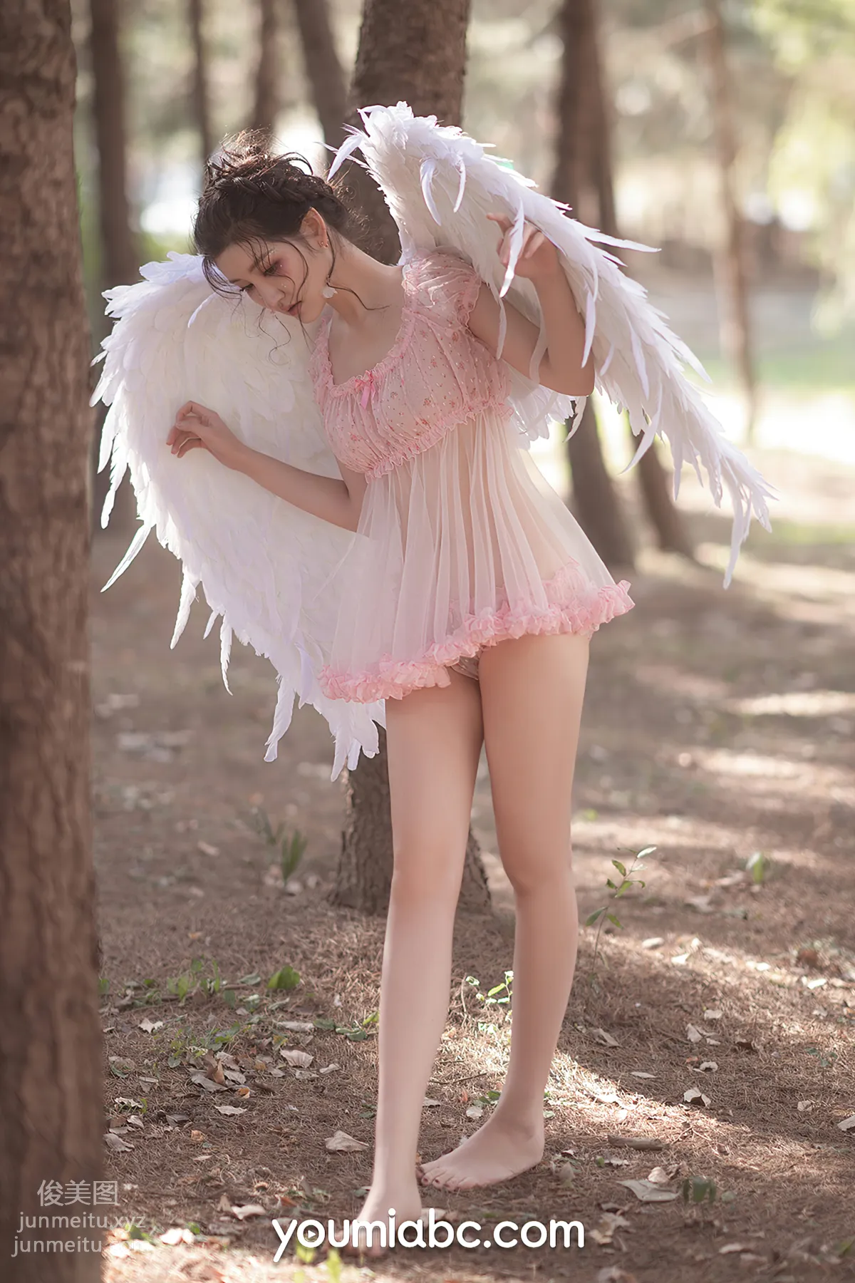 [YouMi] 2021.04.14 Pink Angel Shen Mengyao [40P] photo 9