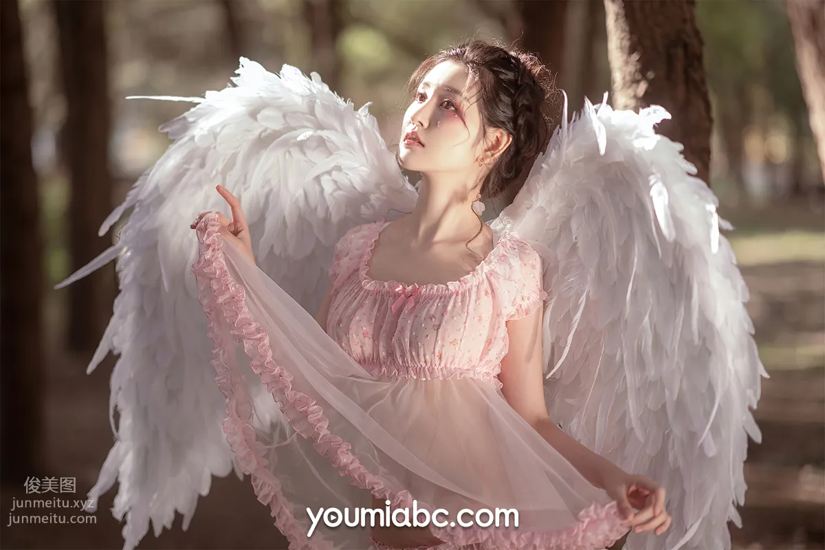 [YouMi] 2021.04.14 Pink Angel Shen Mengyao [40P] photo 12
