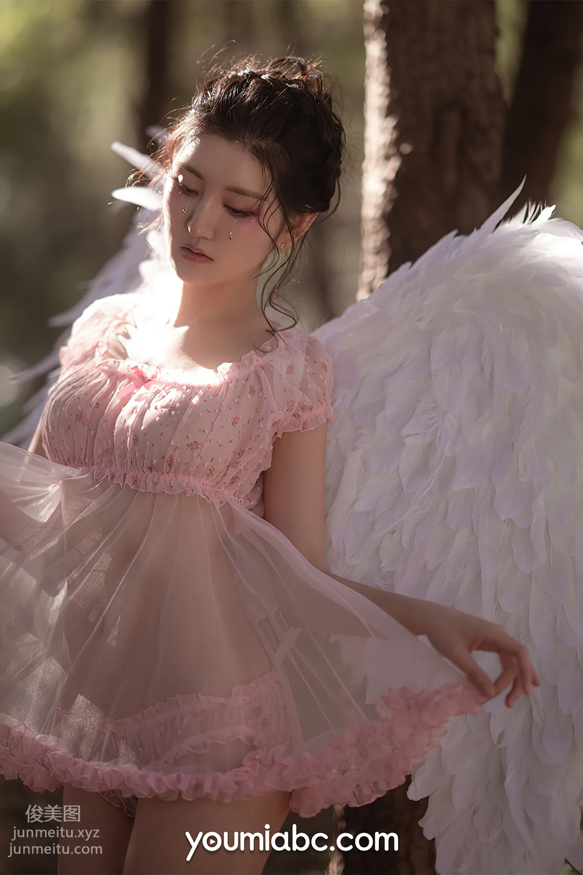 [YouMi] 2021.04.14 Pink Angel Shen Mengyao [40P] photo 21