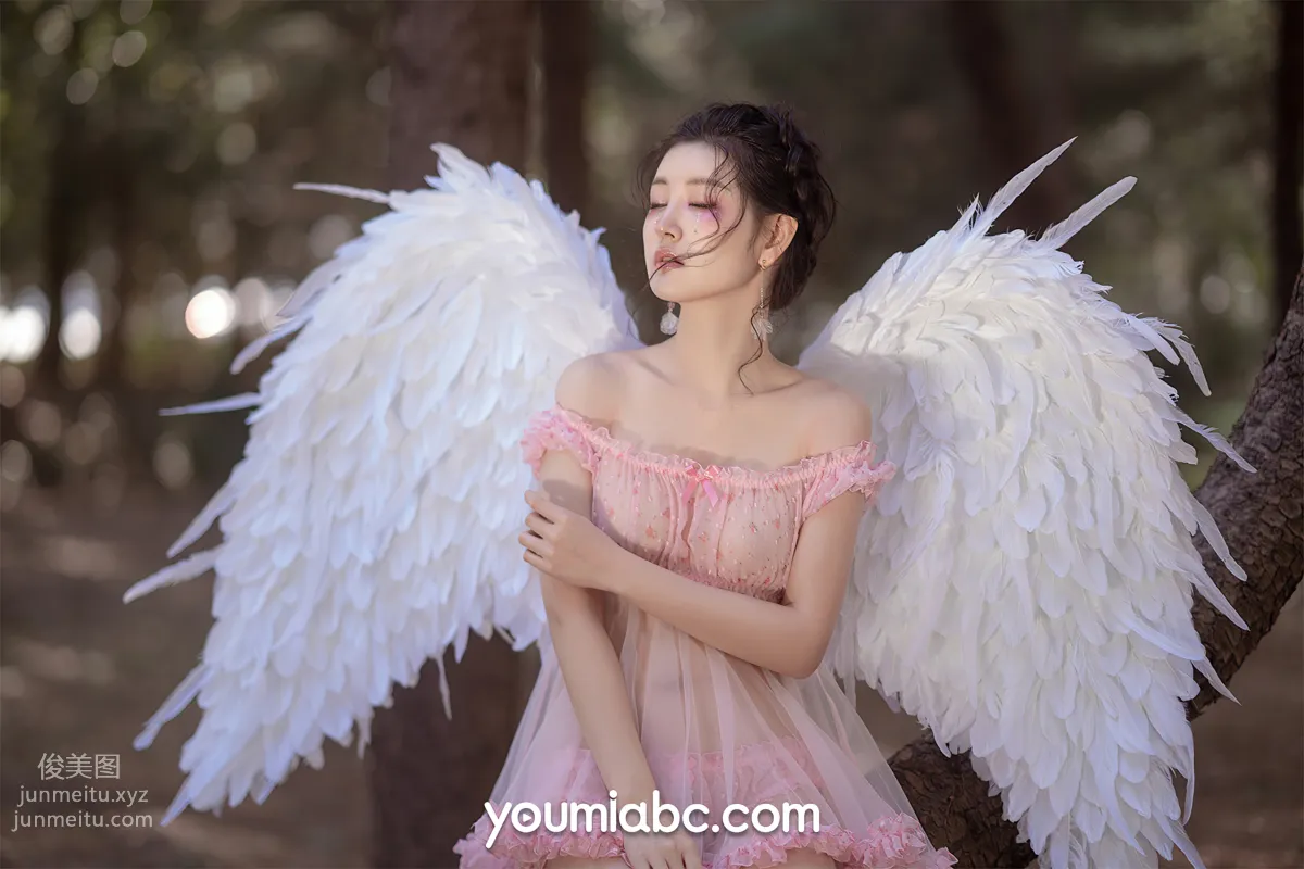 [YouMi] 2021.04.14 Pink Angel Shen Mengyao [40P] photo 25