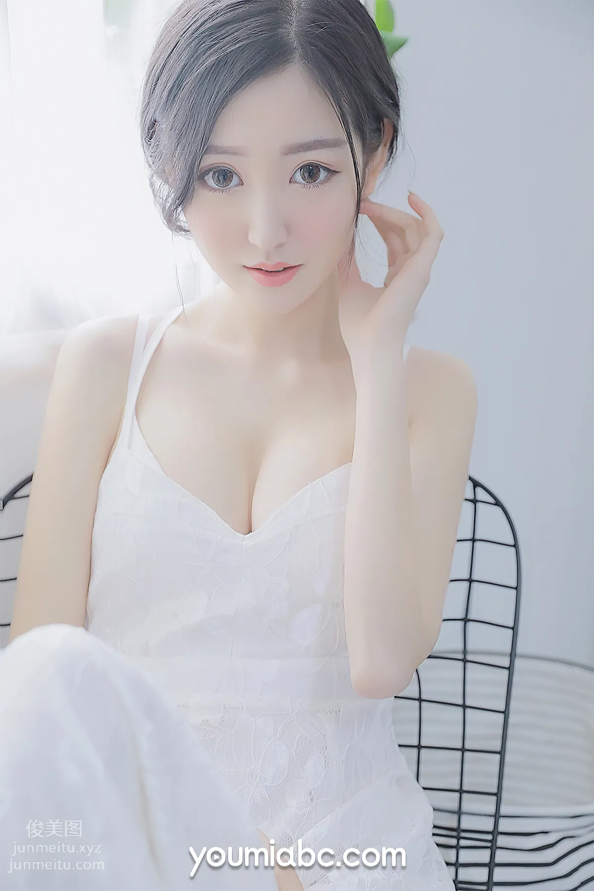 [YouMi] 2021.04.22 White Dress Girl Shen Mengyao [24P] photo 1