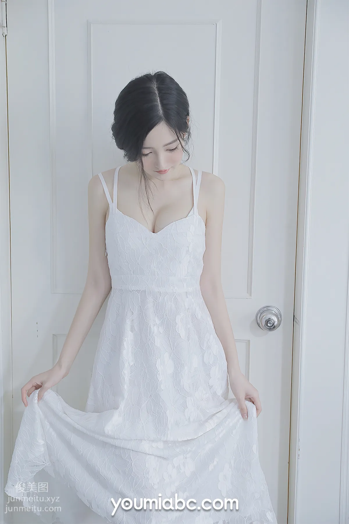[YouMi] 2021.04.22 White Dress Girl Shen Mengyao [24P] photo 5