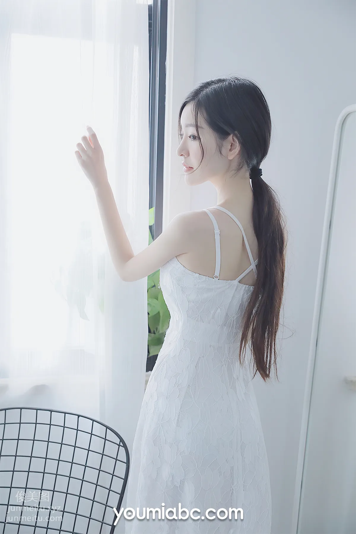 [YouMi] 2021.04.22 White Dress Girl Shen Mengyao [24P] photo 10