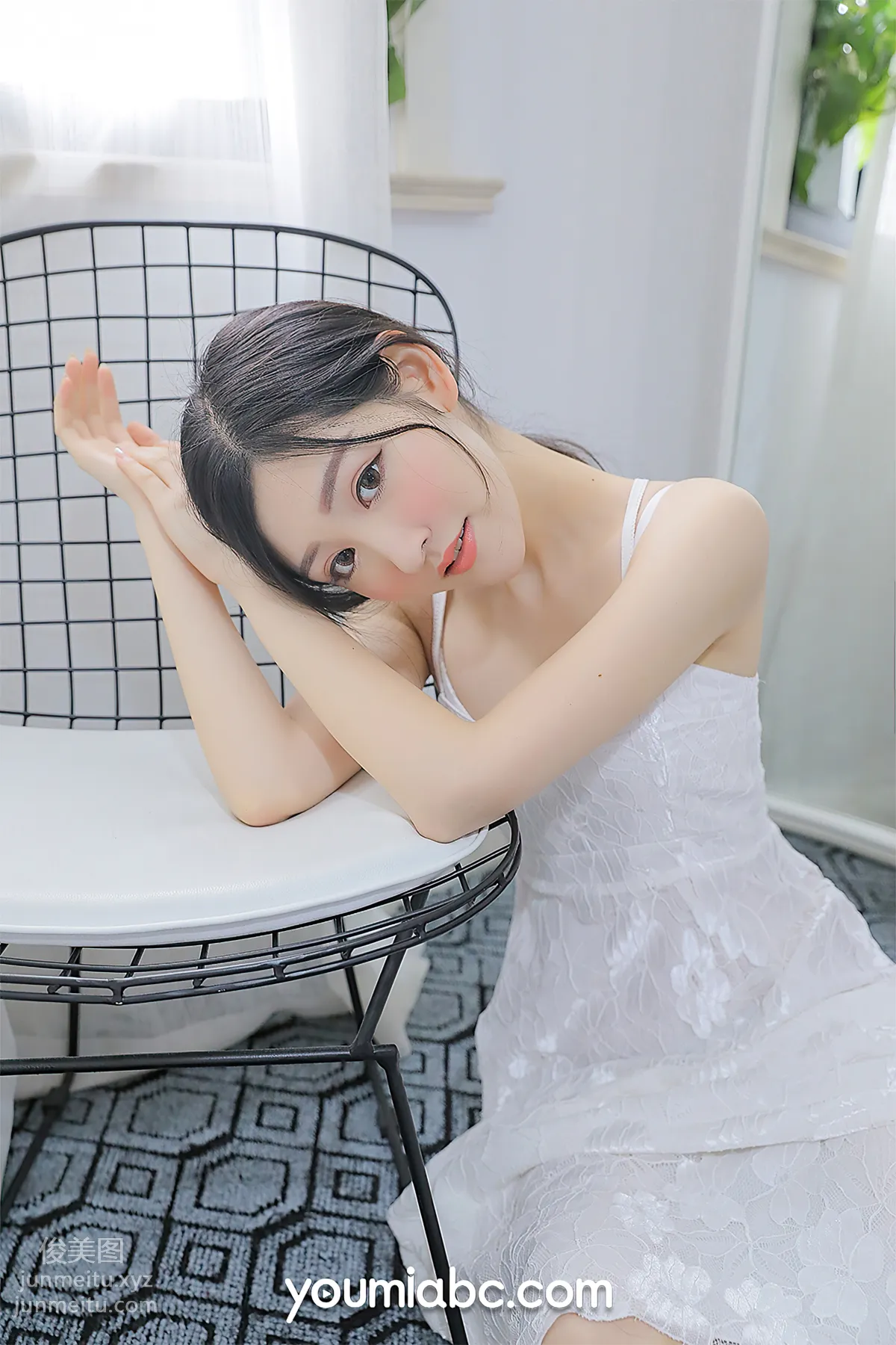 [YouMi] 2021.04.22 White Dress Girl Shen Mengyao [24P] photo 16
