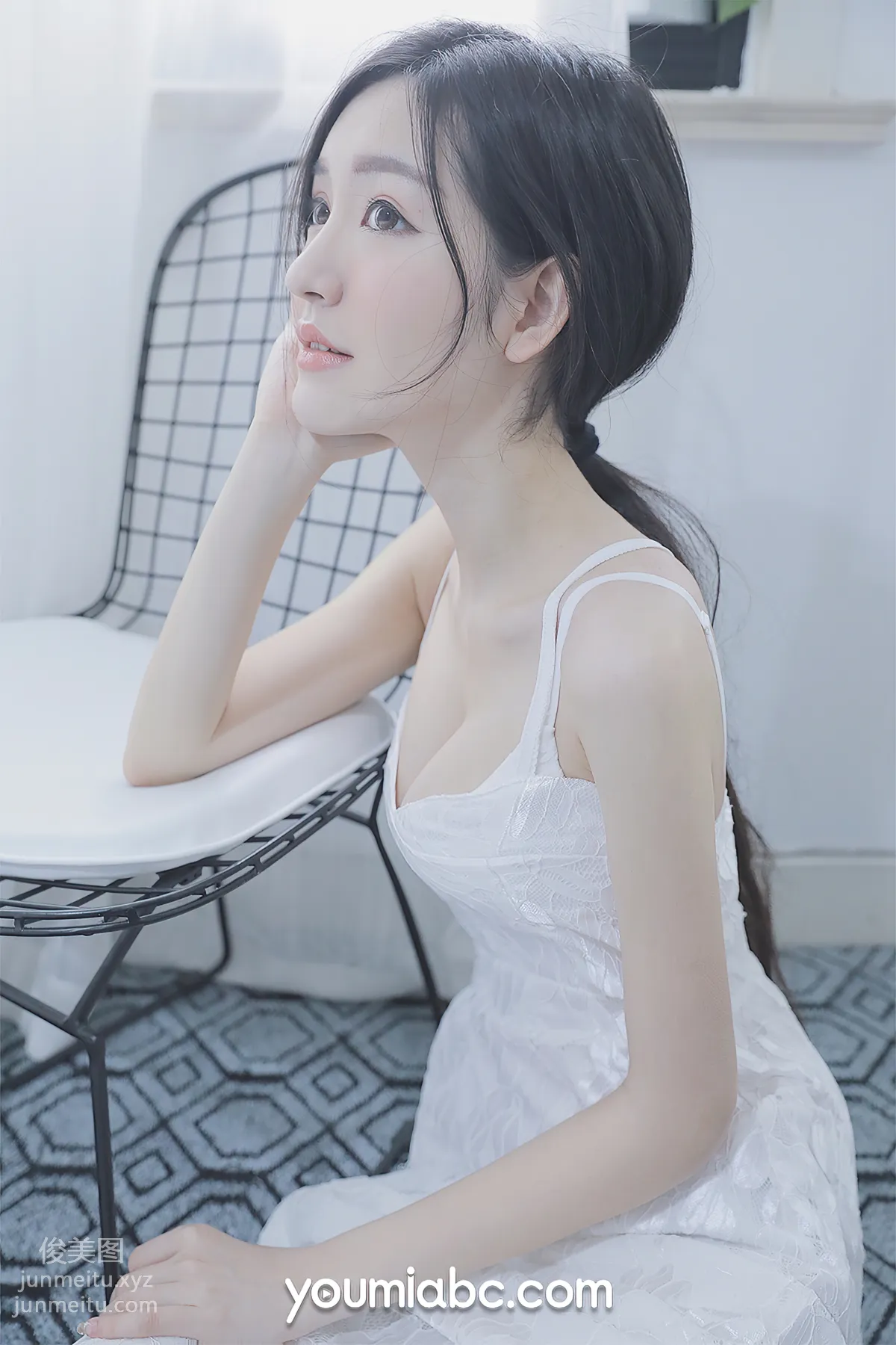 [YouMi] 2021.04.22 White Dress Girl Shen Mengyao [24P] photo 17