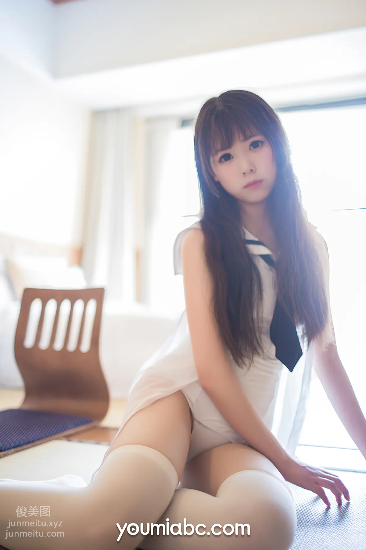 [YouMi] 2021.04.27 School Swimsuit Soft Girl Xiang Xiaoyuan [40P] photo 3
