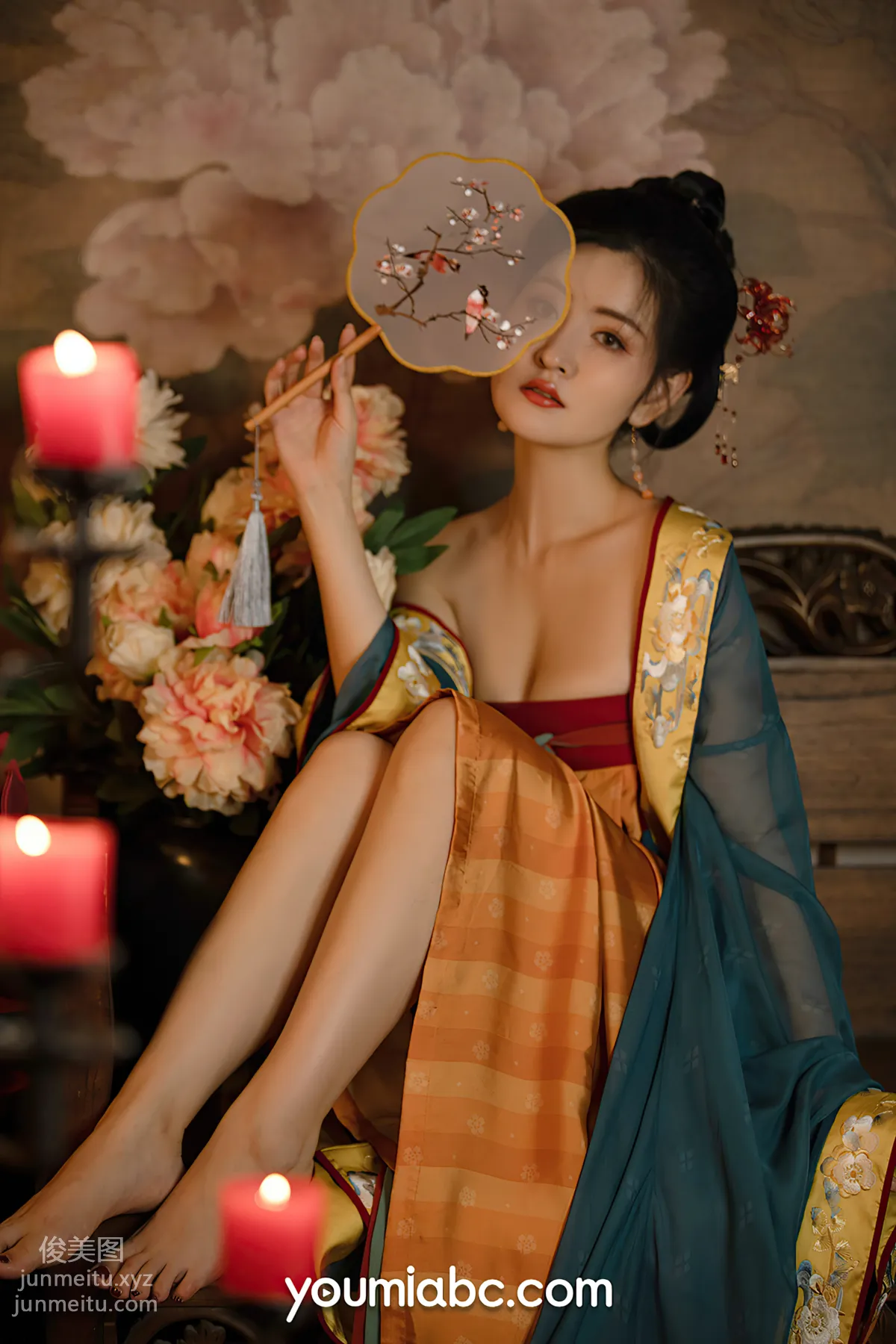 [YouMi] 2021.11.22 Night Talk by the West Window Candle Shen Mengyao [50P] photo 3