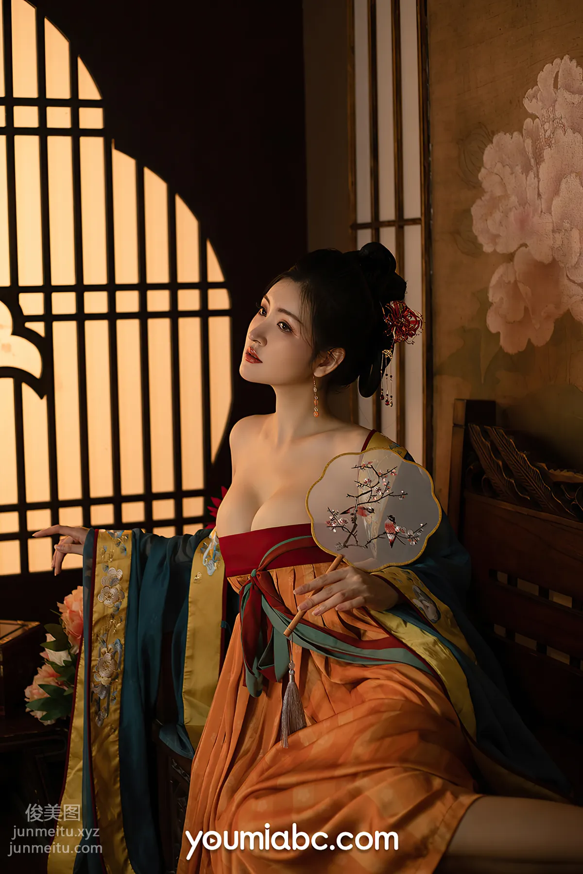 [YouMi] 2021.11.22 Night Talk by the West Window Candle Shen Mengyao [50P] photo 8