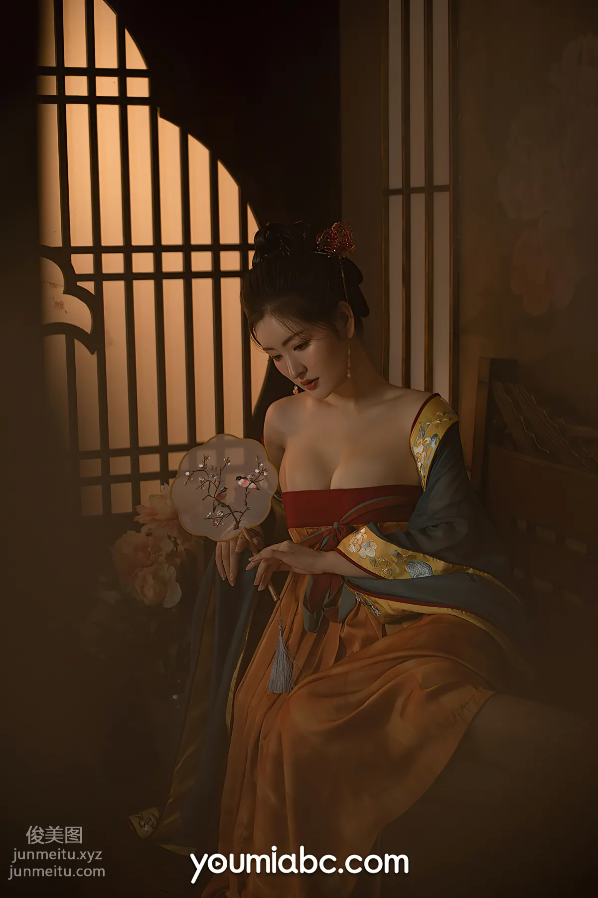 [YouMi] 2021.11.22 Night Talk by the West Window Candle Shen Mengyao [50P] photo 9