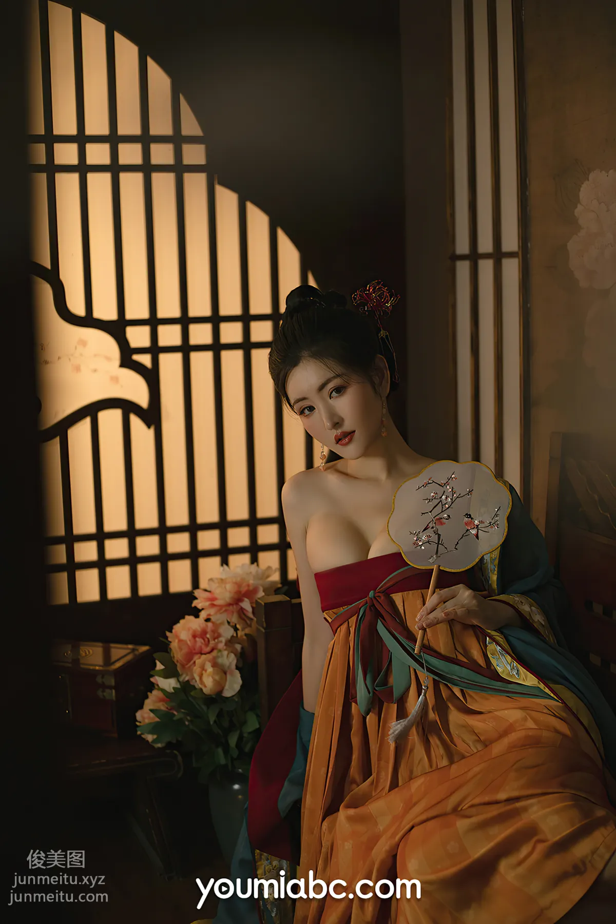 [YouMi] 2021.11.22 Night Talk by the West Window Candle Shen Mengyao [50P] photo 10