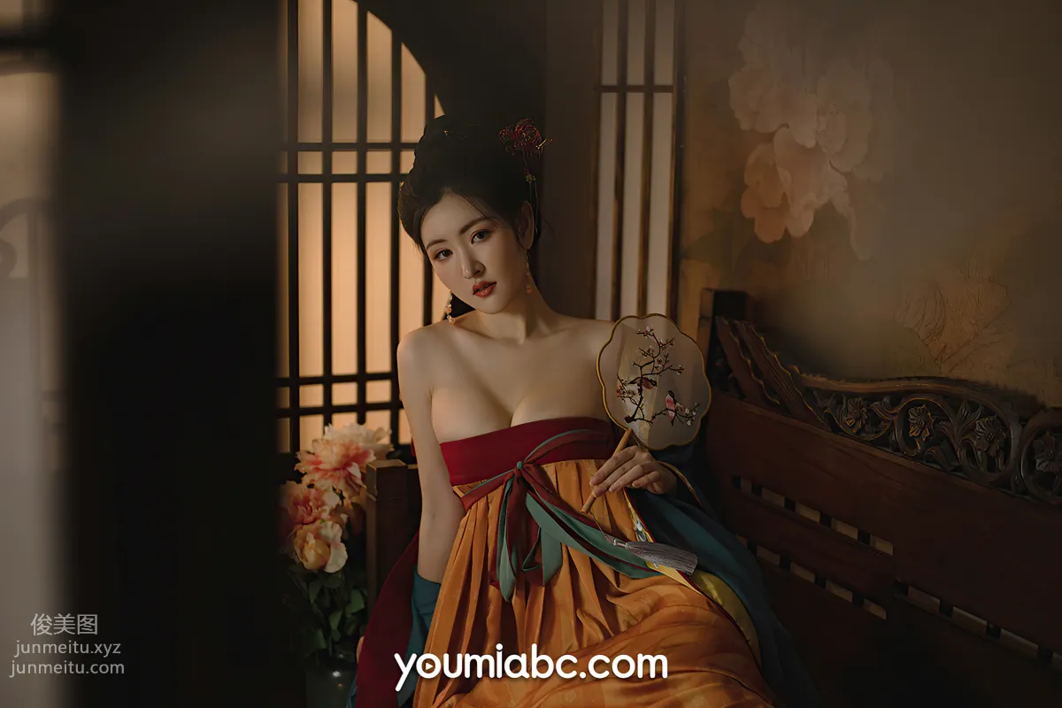 [YouMi] 2021.11.22 Night Talk by the West Window Candle Shen Mengyao [50P] photo 11