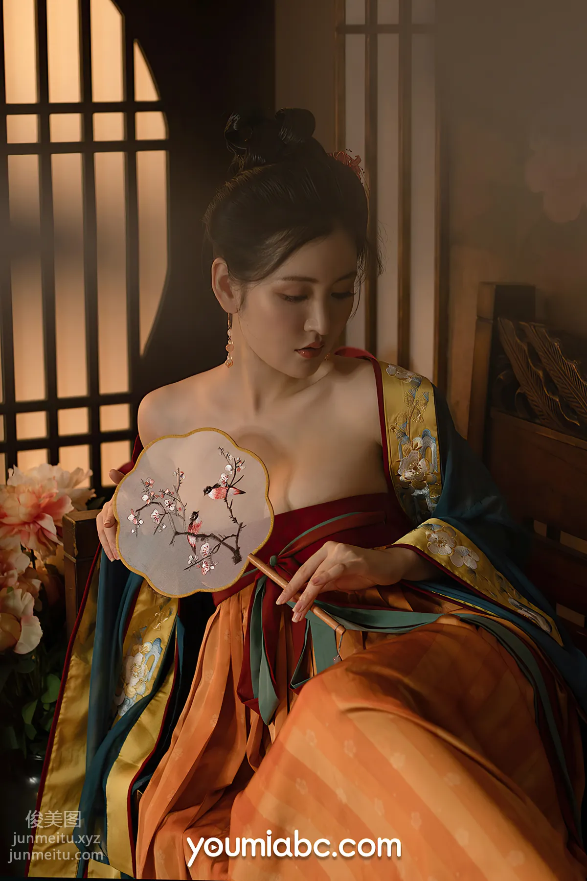 [YouMi] 2021.11.22 Night Talk by the West Window Candle Shen Mengyao [50P] photo 12