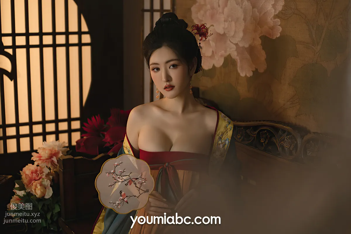 [YouMi] 2021.11.22 Night Talk by the West Window Candle Shen Mengyao [50P] photo 13