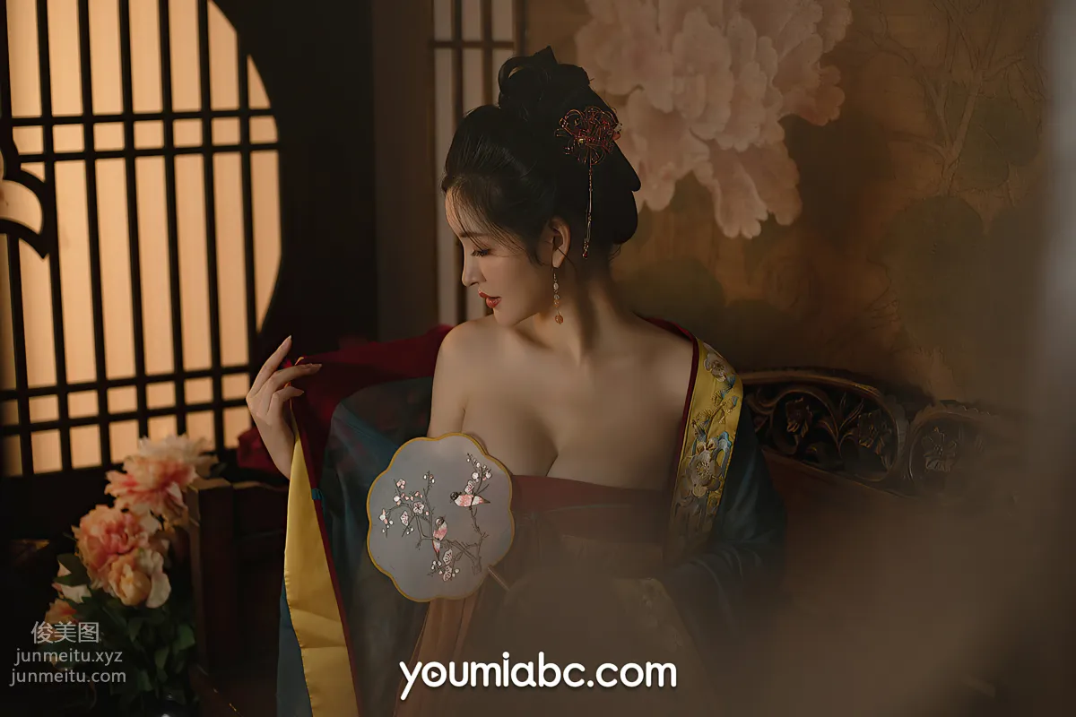 [YouMi] 2021.11.22 Night Talk by the West Window Candle Shen Mengyao [50P] photo 15