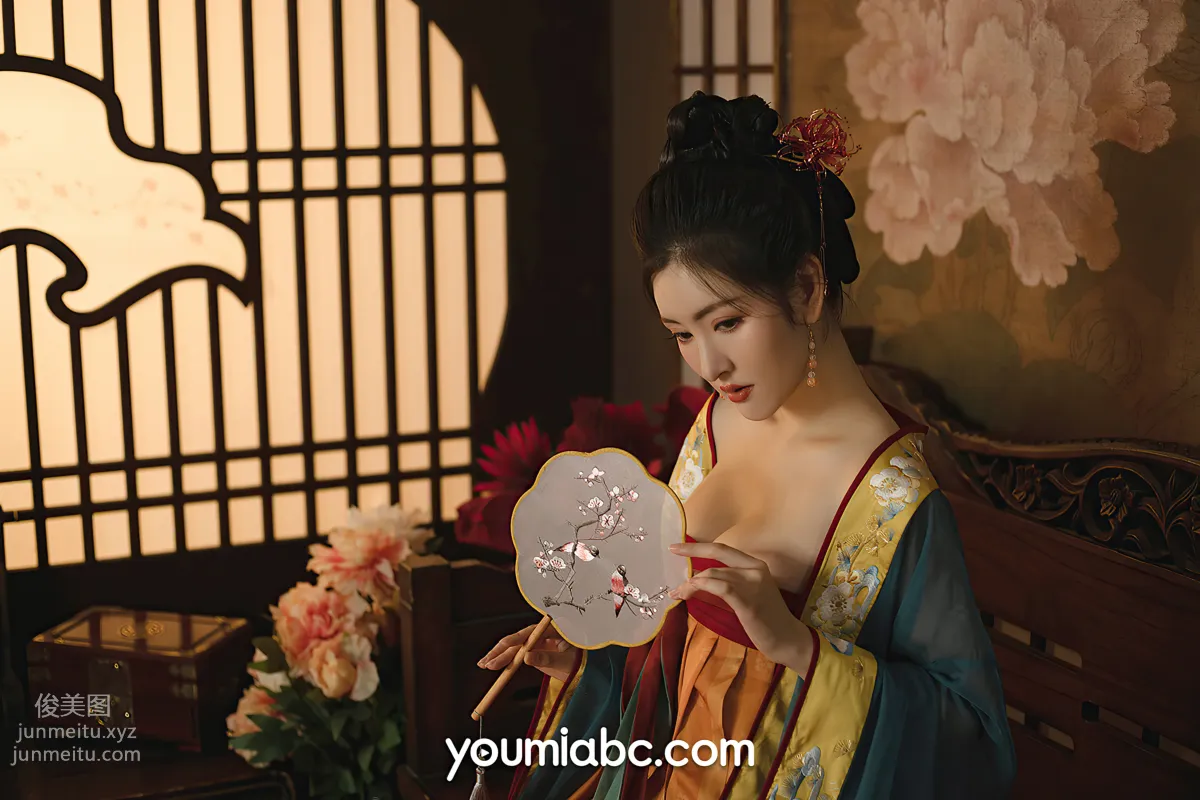 [YouMi] 2021.11.22 Night Talk by the West Window Candle Shen Mengyao [50P] photo 17