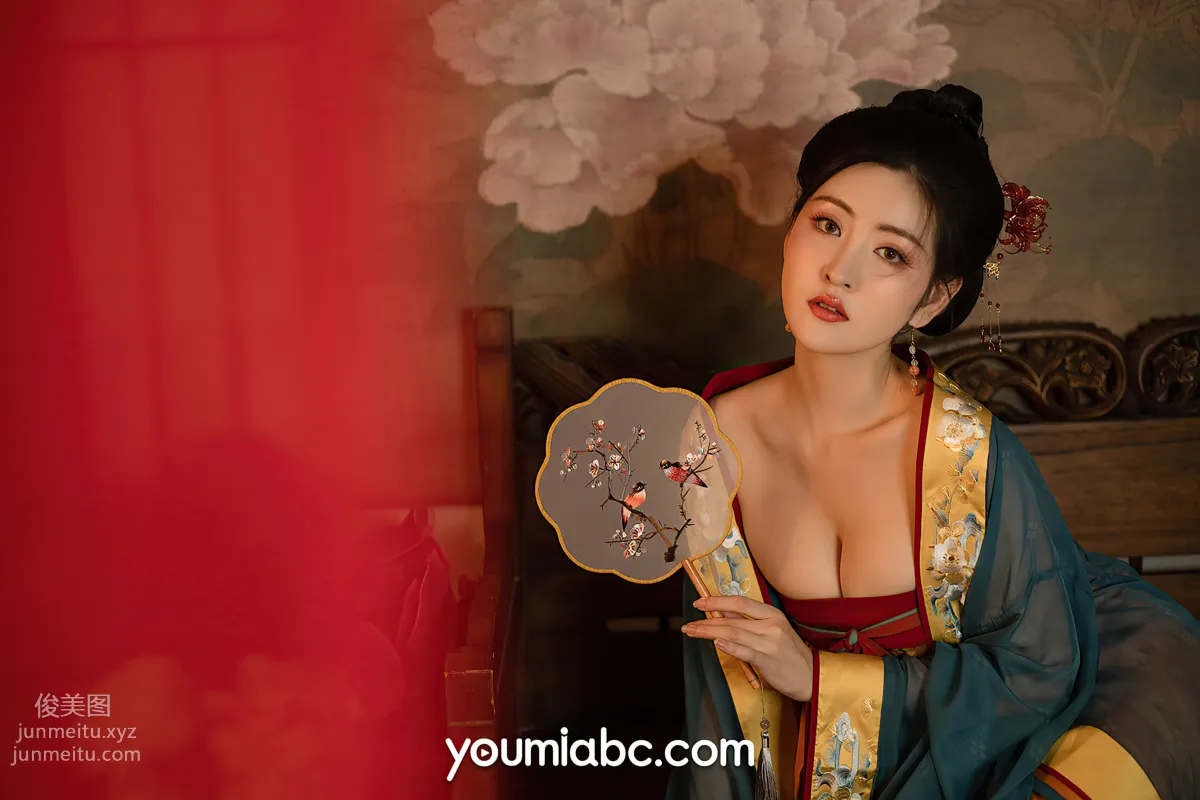 [YouMi] 2021.11.22 Night Talk by the West Window Candle Shen Mengyao [50P] photo 21