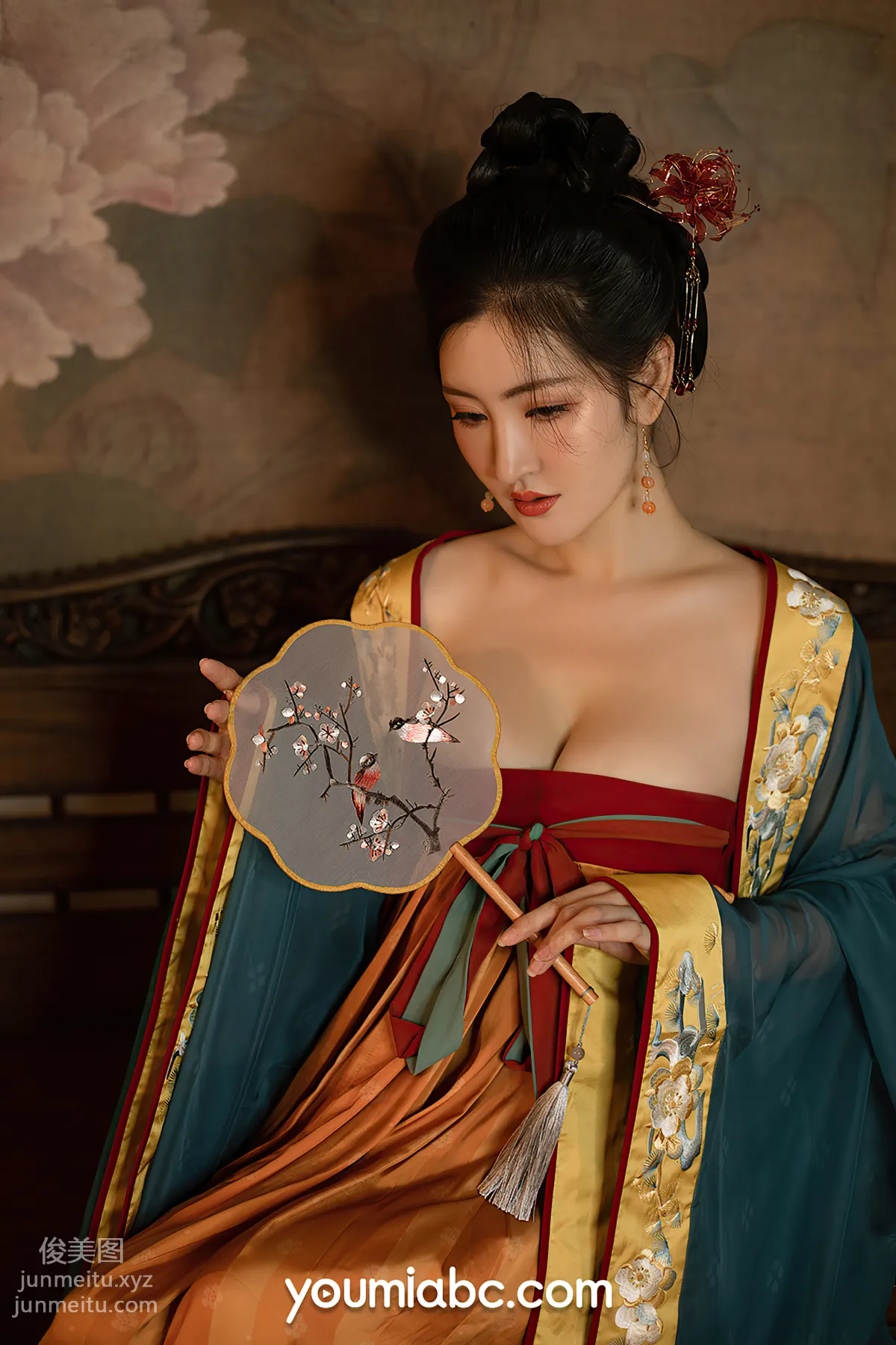 [YouMi] 2021.11.22 Night Talk by the West Window Candle Shen Mengyao [50P] photo 24