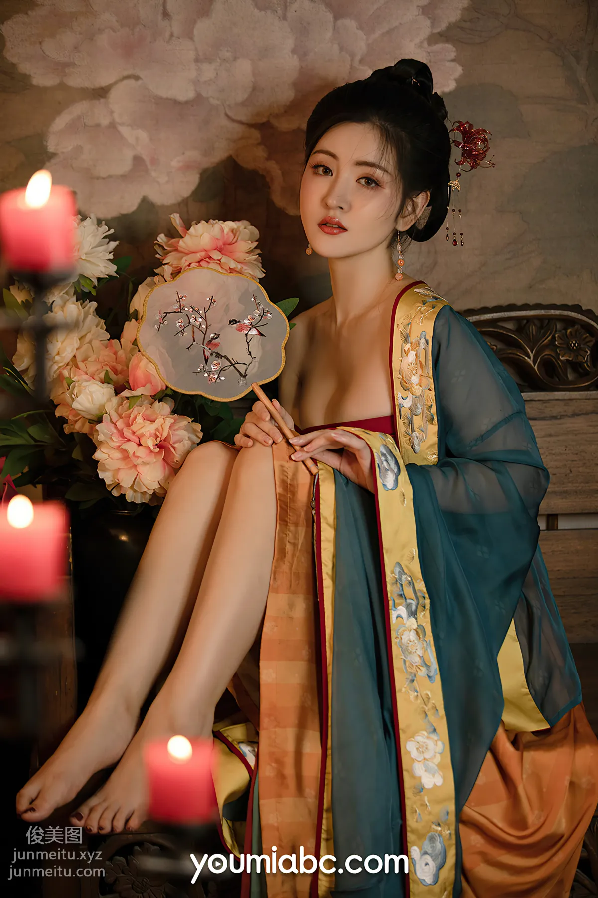 [YouMi] 2021.11.22 Night Talk by the West Window Candle Shen Mengyao [50P] photo 27