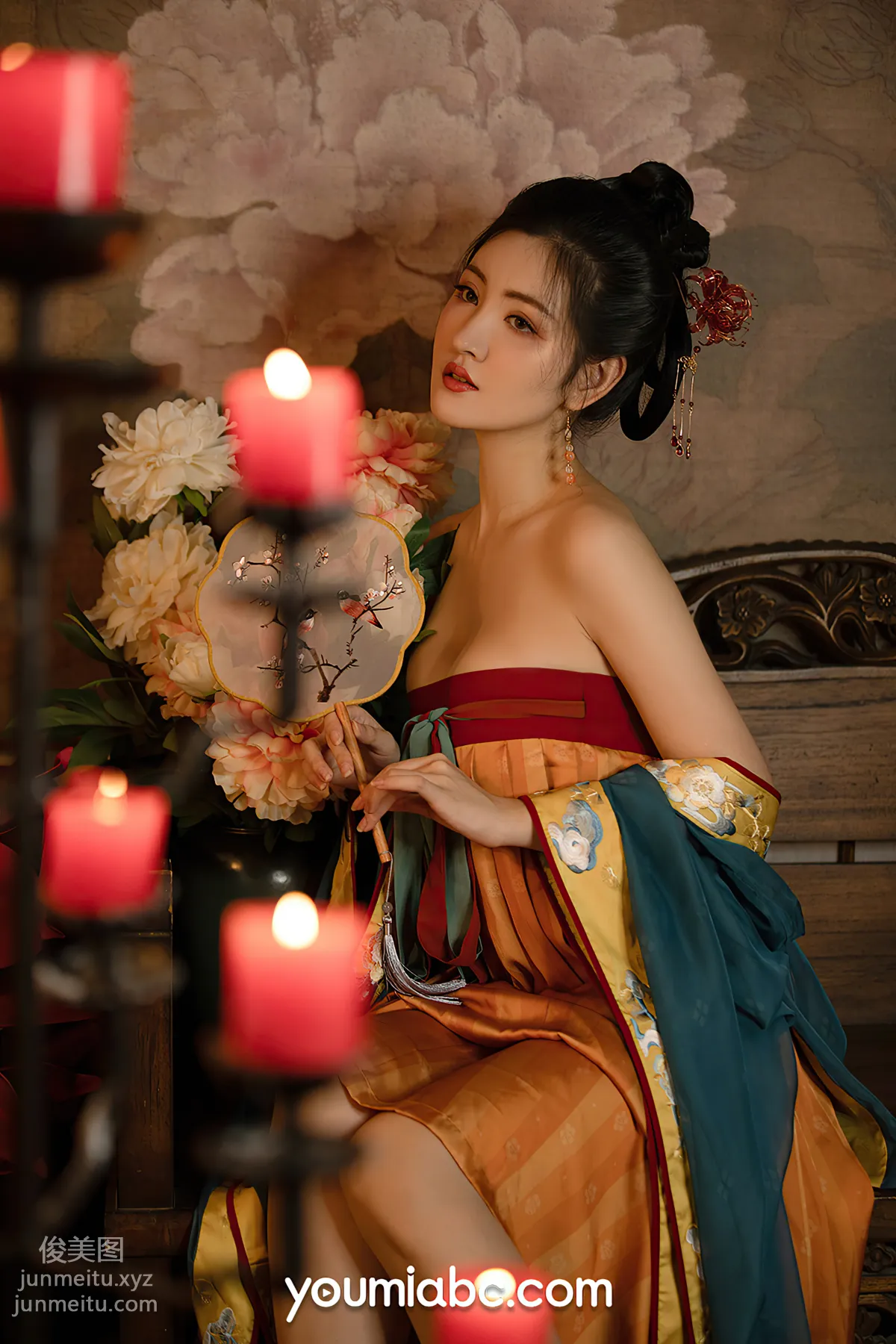 [YouMi] 2021.11.22 Night Talk by the West Window Candle Shen Mengyao [50P] photo 31