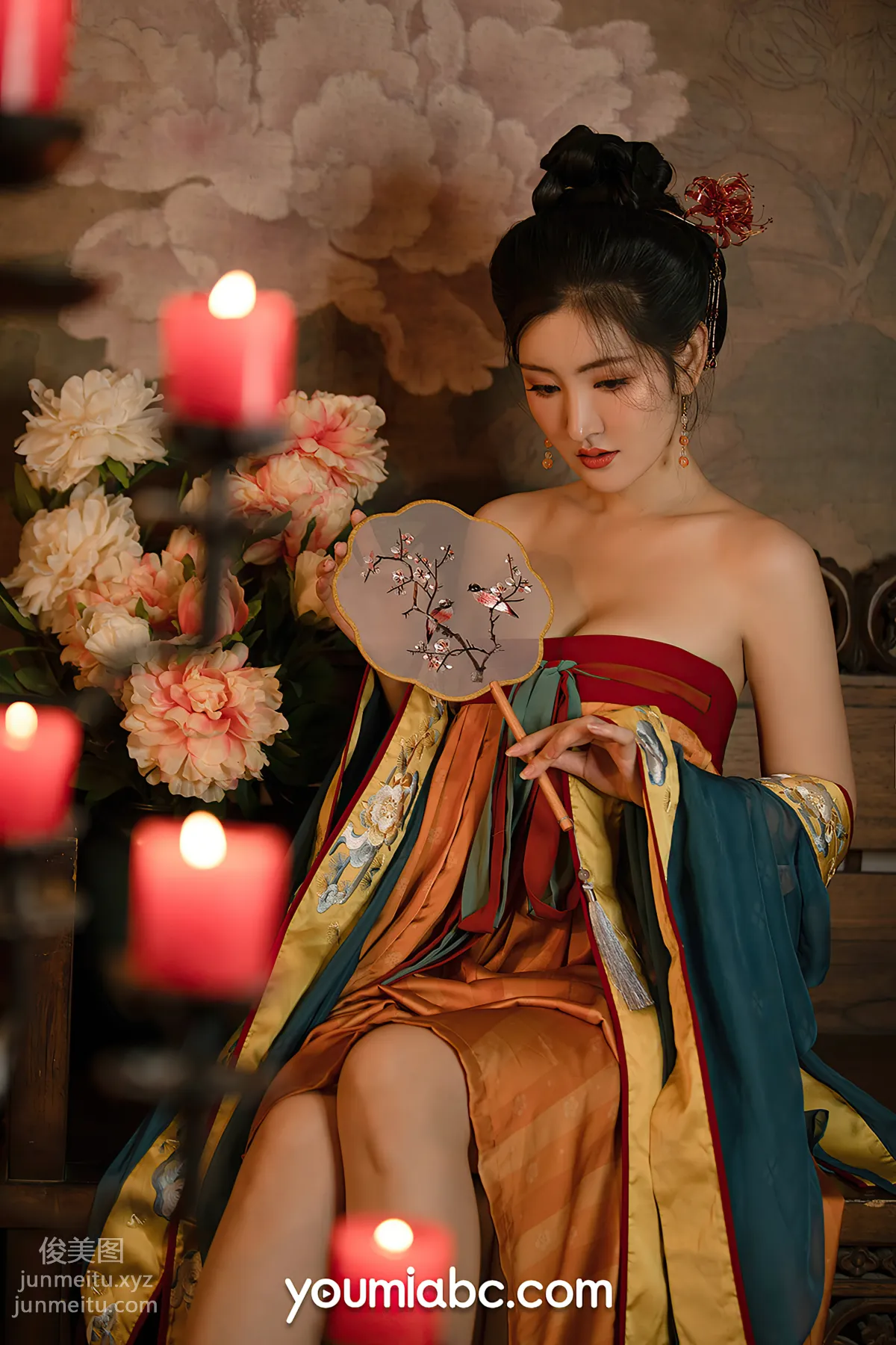 [YouMi] 2021.11.22 Night Talk by the West Window Candle Shen Mengyao [50P] photo 32