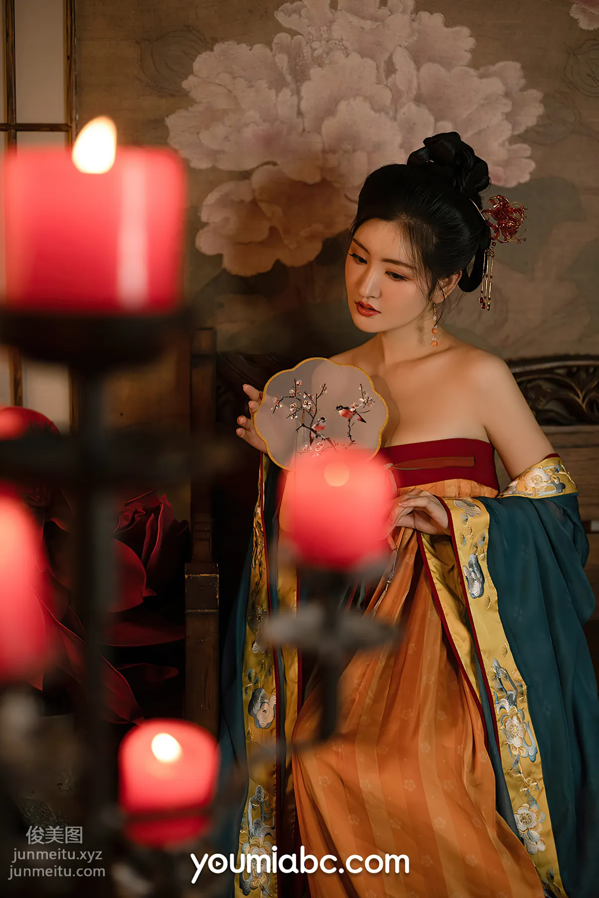 [YouMi] 2021.11.22 Night Talk by the West Window Candle Shen Mengyao [50P] photo 33