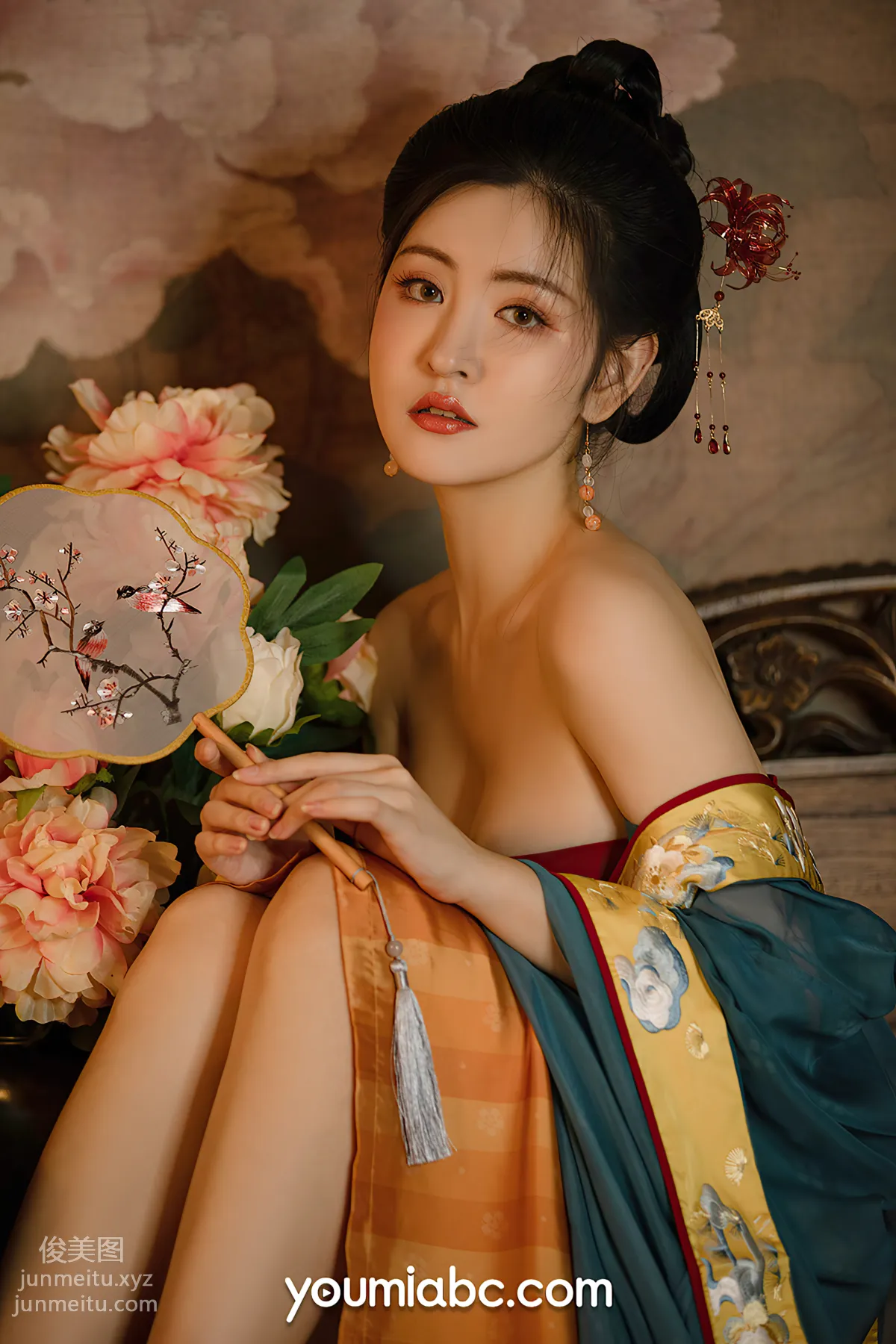 [YouMi] 2021.11.22 Night Talk by the West Window Candle Shen Mengyao [50P] photo 36