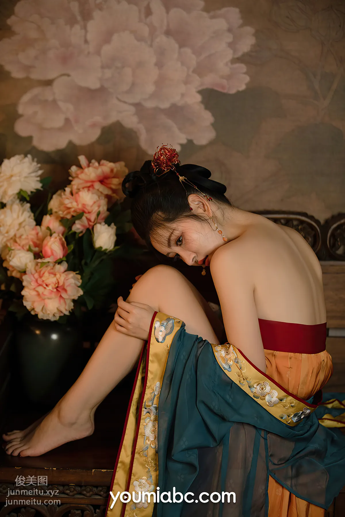 [YouMi] 2021.11.22 Night Talk by the West Window Candle Shen Mengyao [50P] photo 39