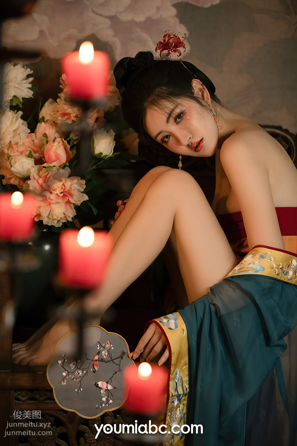 [YouMi] 2021.11.22 Night Talk by the West Window Candle Shen Mengyao [50P] photo 40