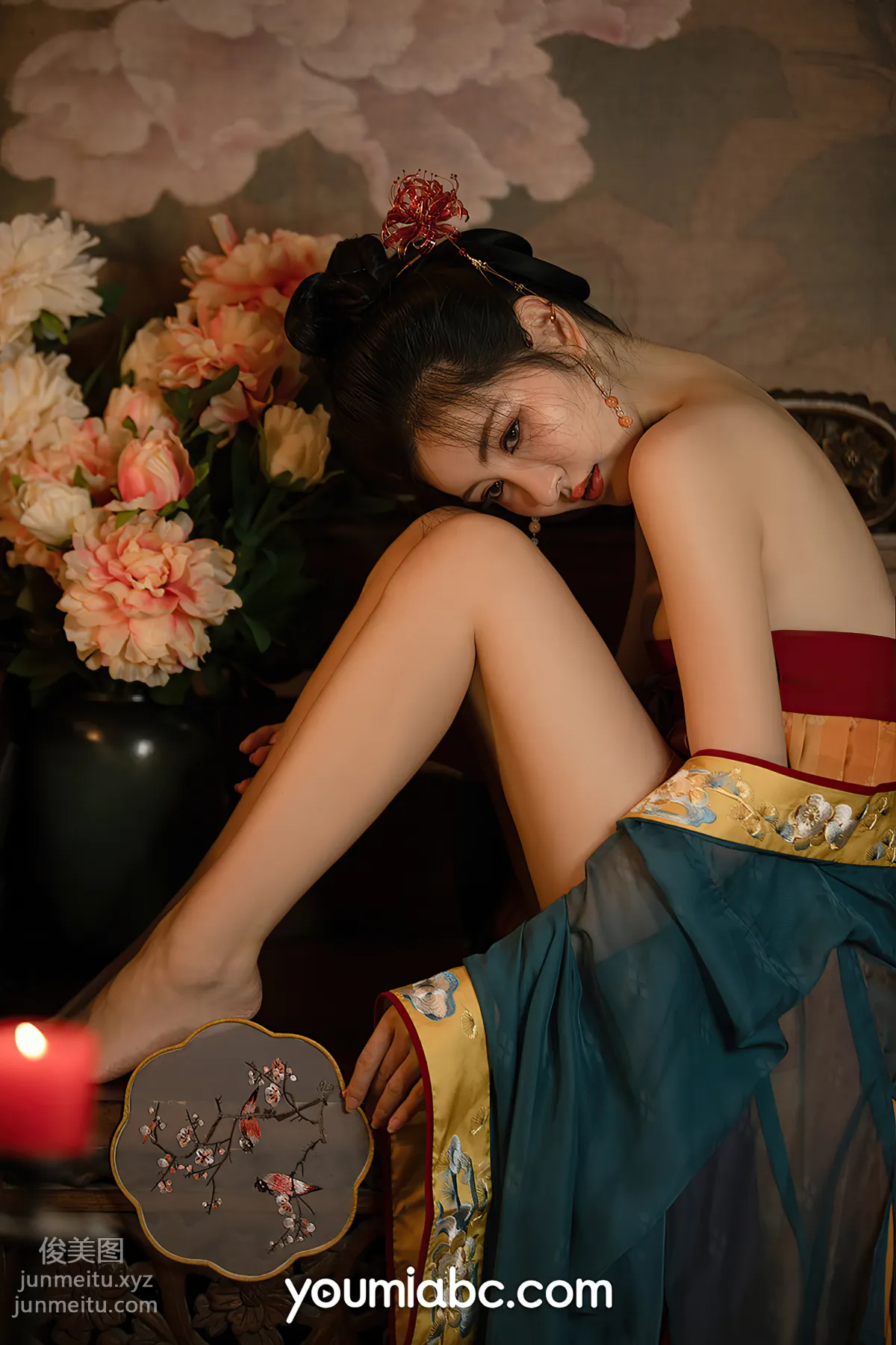 [YouMi] 2021.11.22 Night Talk by the West Window Candle Shen Mengyao [50P] photo 41