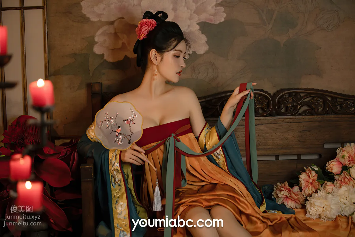 [YouMi] 2021.11.22 Night Talk by the West Window Candle Shen Mengyao [50P] photo 43