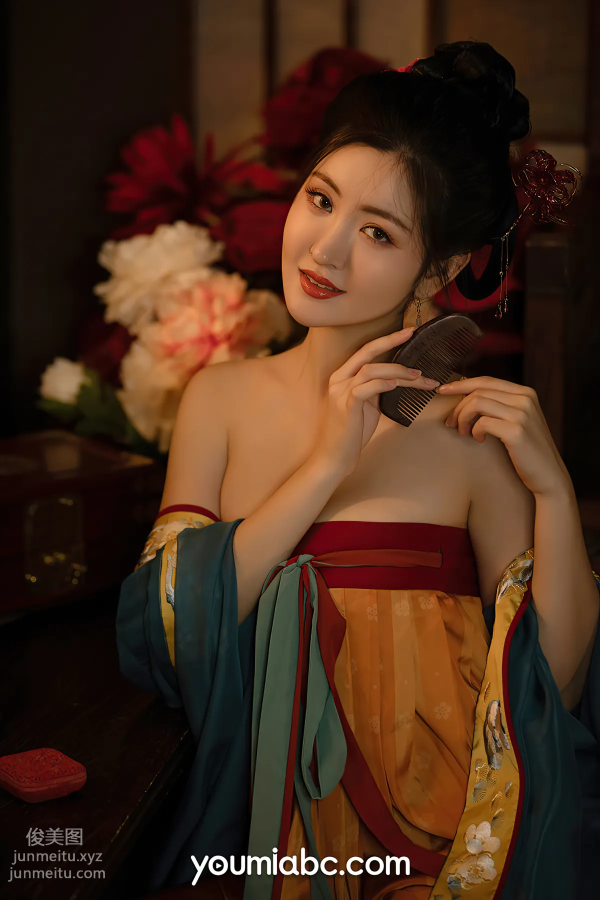 [YouMi] 2021.11.22 Night Talk by the West Window Candle Shen Mengyao [50P] photo 46