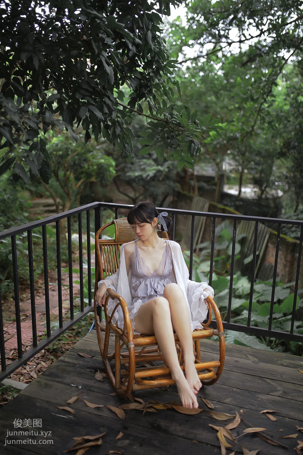 [YiTuYu] 2020.11.28 Late Summer Overcast, Xiao Xiong photo 7