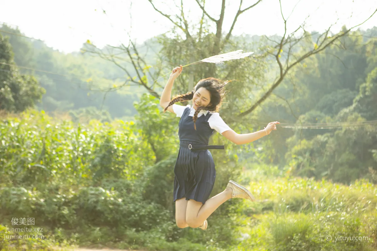 [YiTuYu] 2021.03.12 Autumn Rice Fragrance, Huang Ziqing photo 4