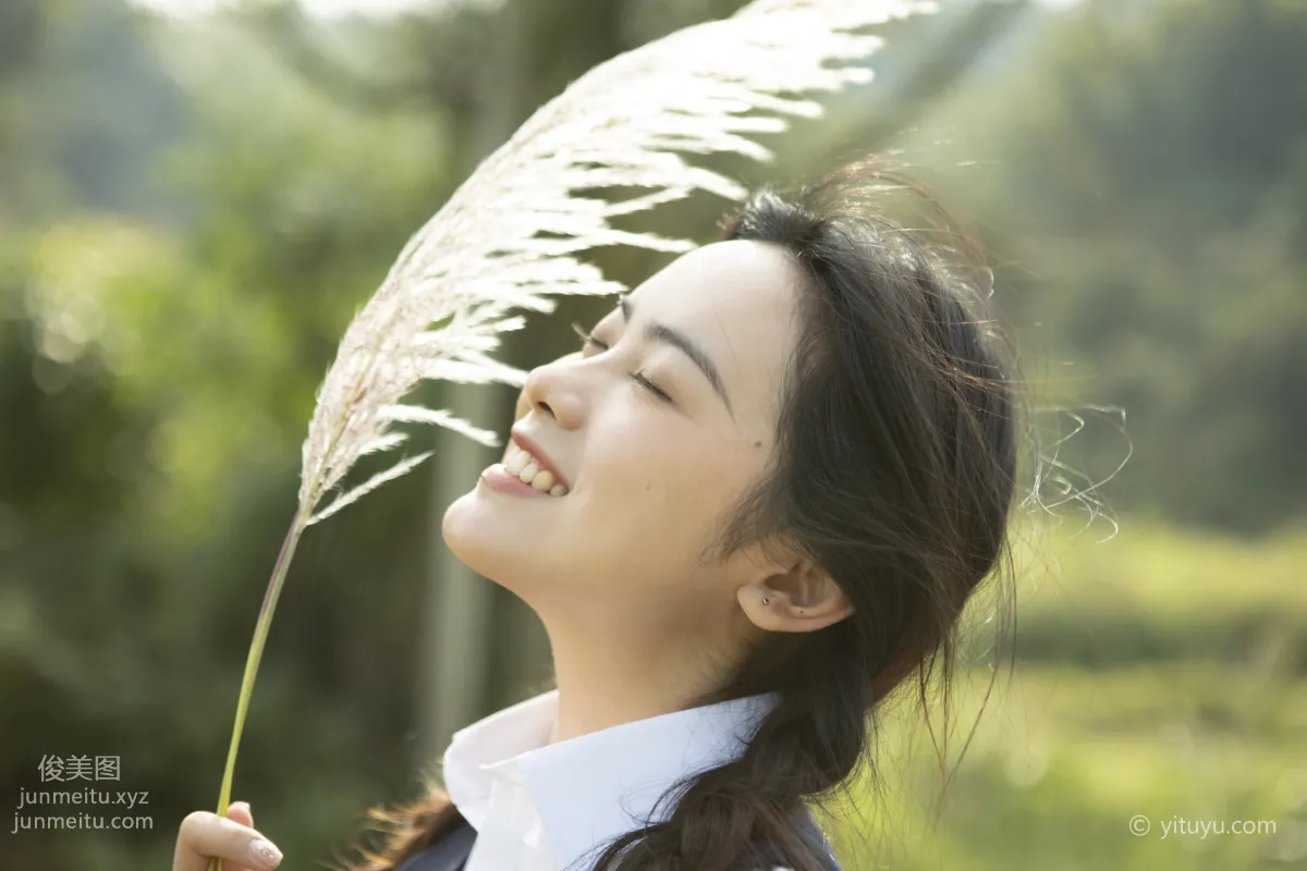 [YiTuYu] 2021.03.12 Autumn Rice Fragrance, Huang Ziqing photo 5