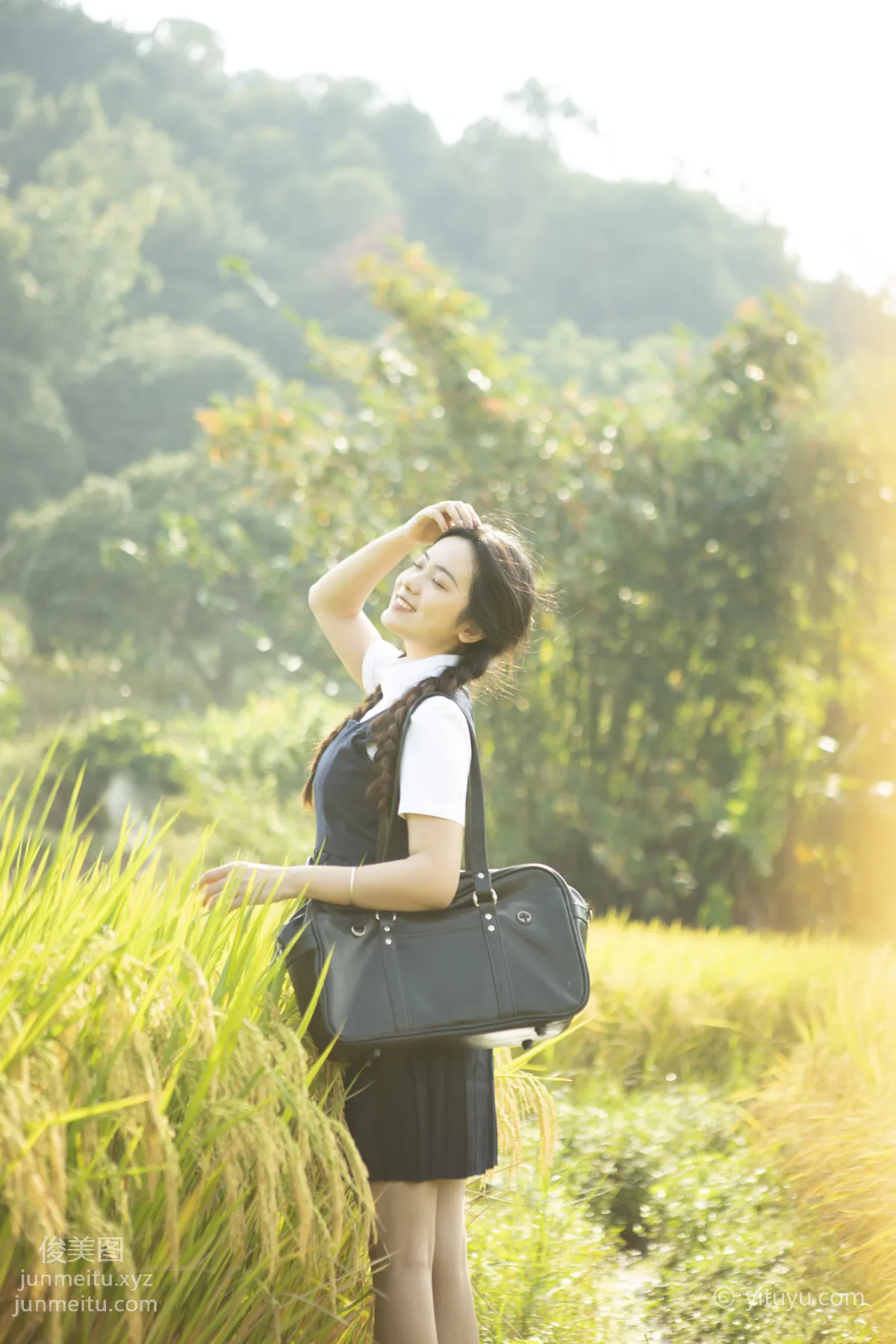 [YiTuYu] 2021.03.12 Autumn Rice Fragrance, Huang Ziqing photo 8