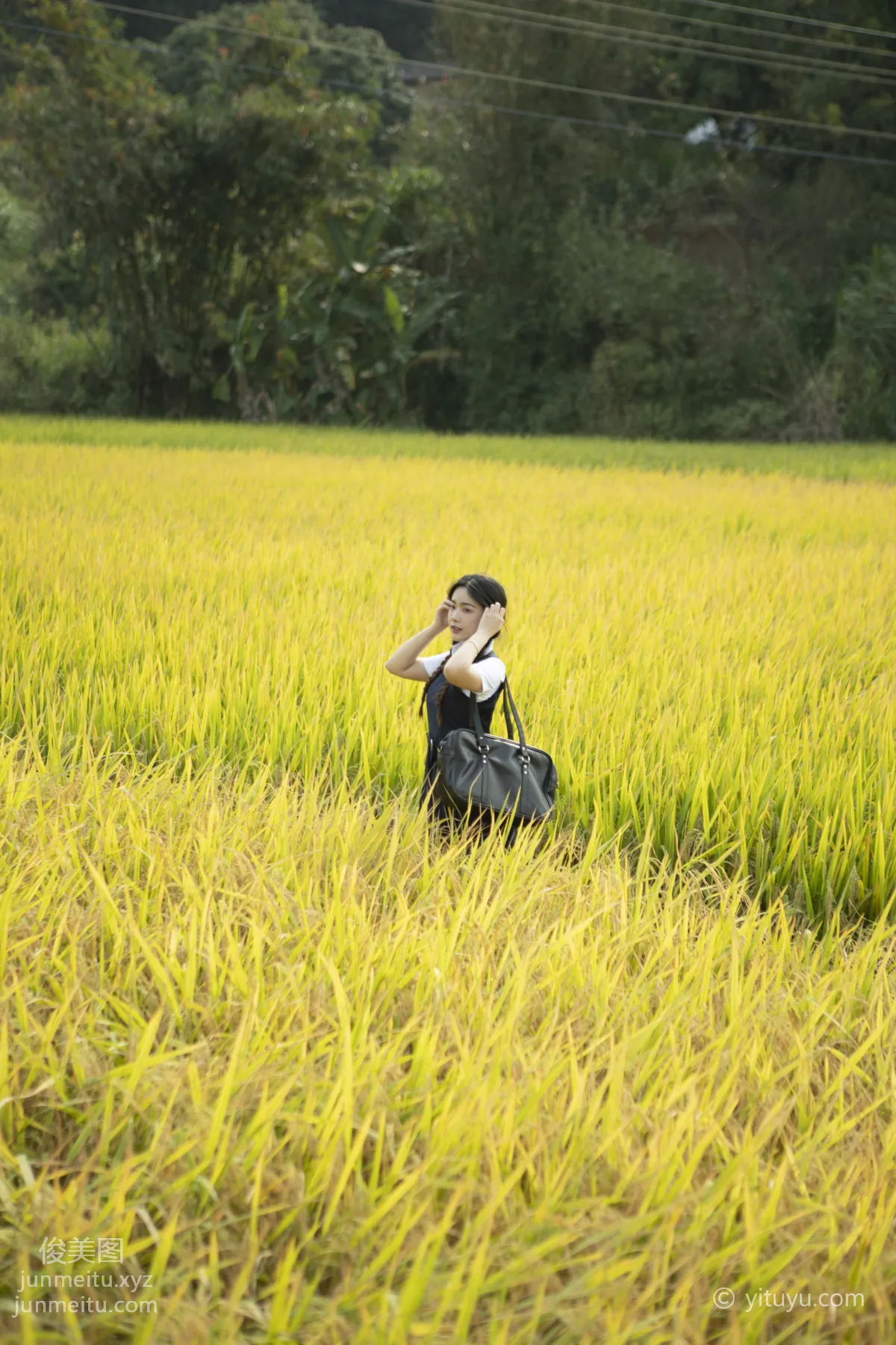 [YiTuYu] 2021.03.12 Autumn Rice Fragrance, Huang Ziqing photo 10