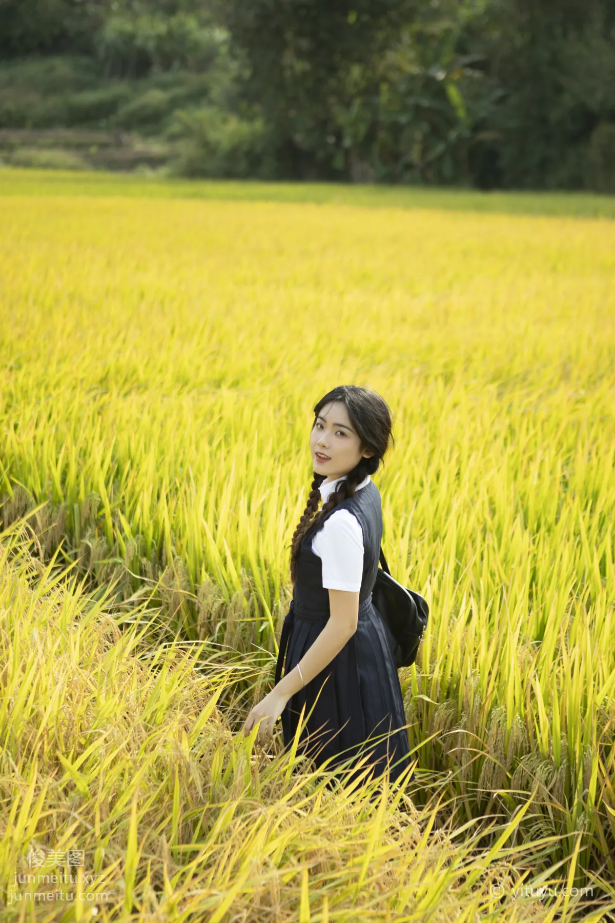 [YiTuYu] 2021.03.12 Autumn Rice Fragrance, Huang Ziqing photo 11