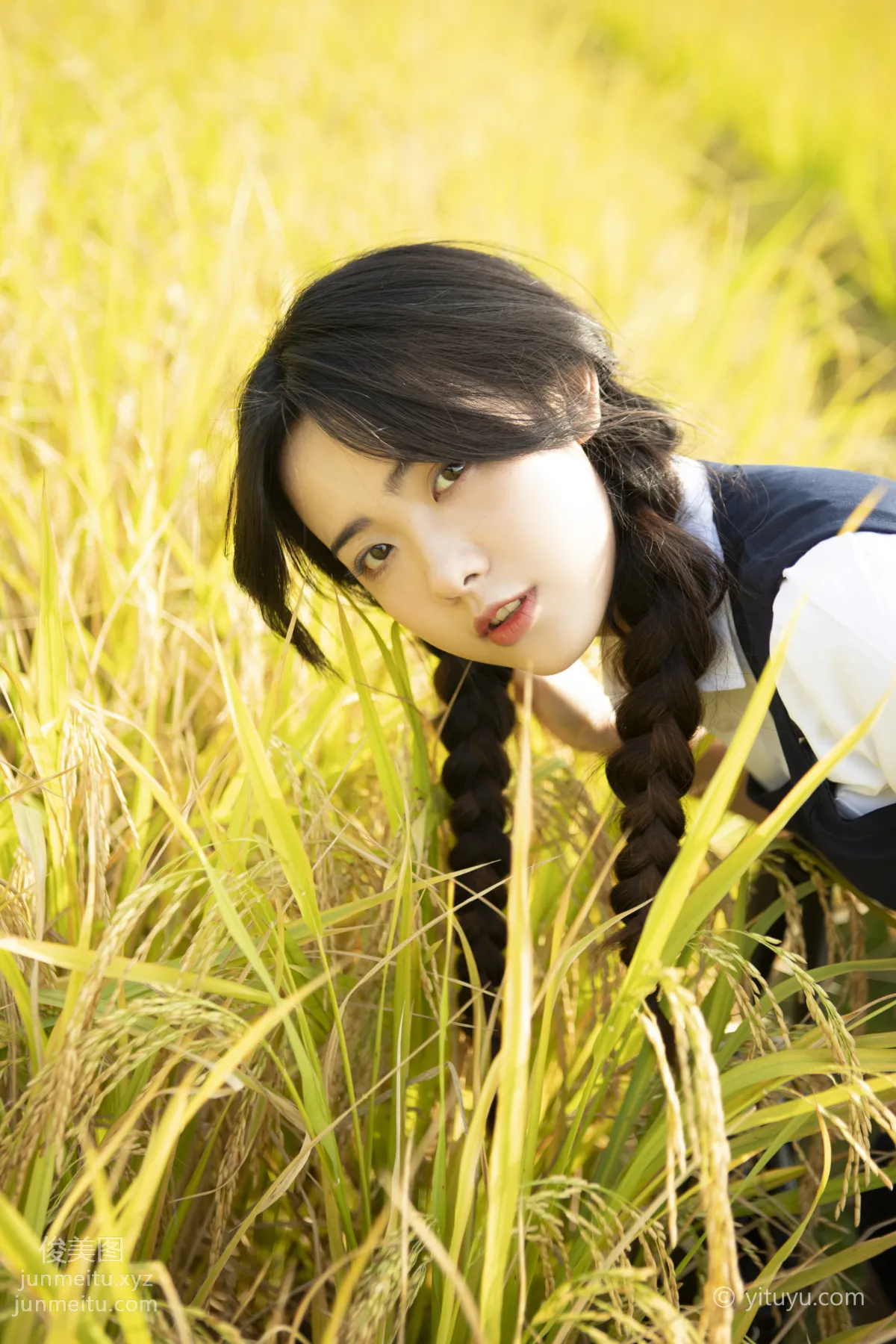 [YiTuYu] 2021.03.12 Autumn Rice Fragrance, Huang Ziqing photo 12