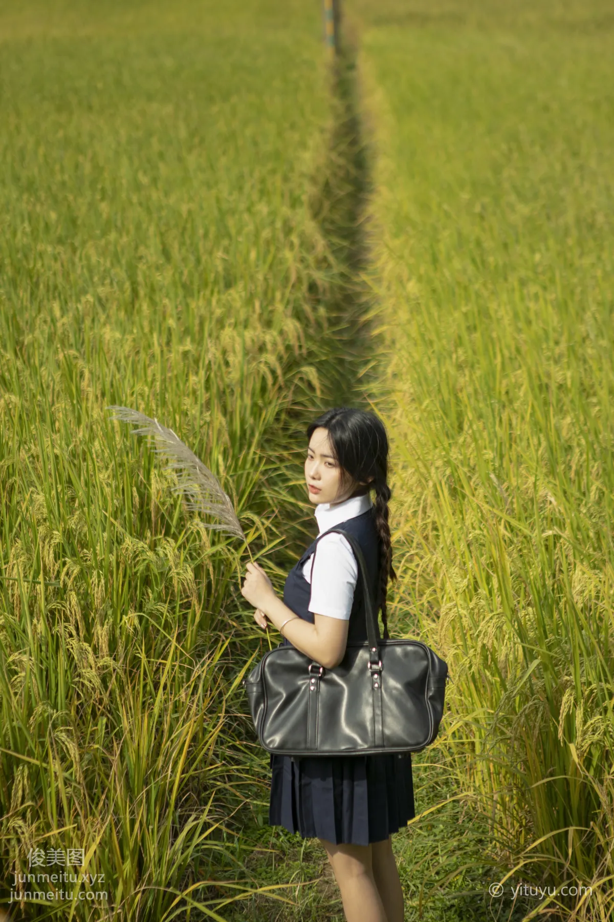 [YiTuYu] 2021.03.12 Autumn Rice Fragrance, Huang Ziqing photo 14