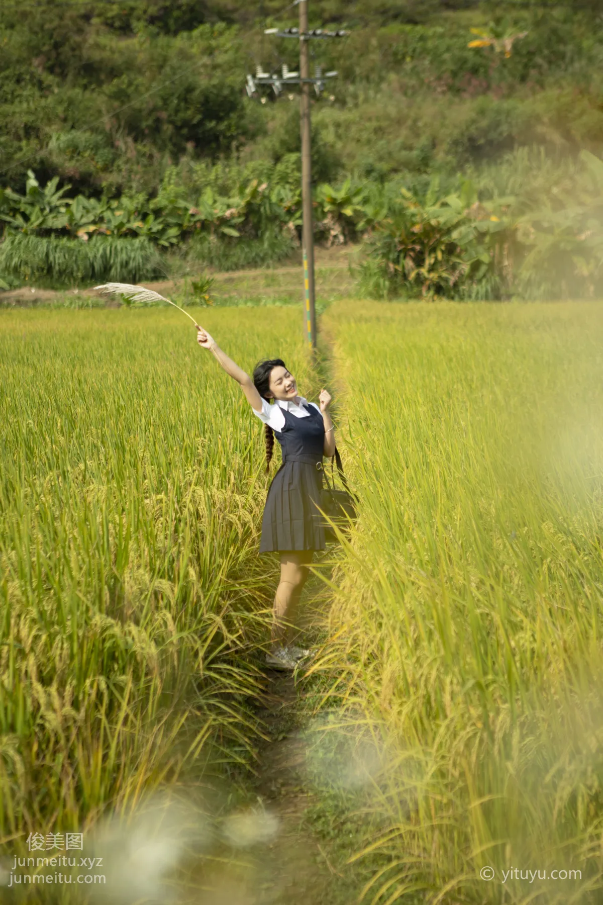 [YiTuYu] 2021.03.12 Autumn Rice Fragrance, Huang Ziqing photo 15