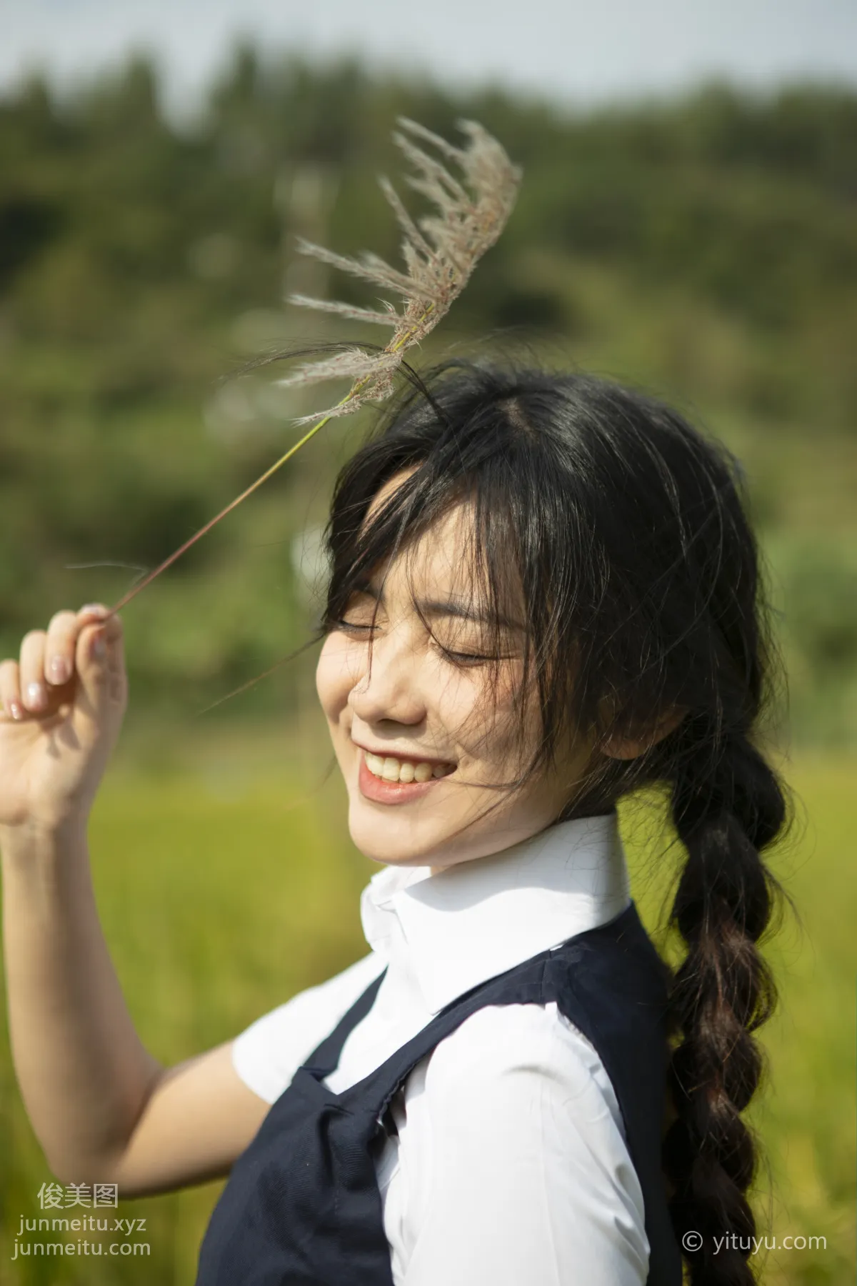 [YiTuYu] 2021.03.12 Autumn Rice Fragrance, Huang Ziqing photo 20
