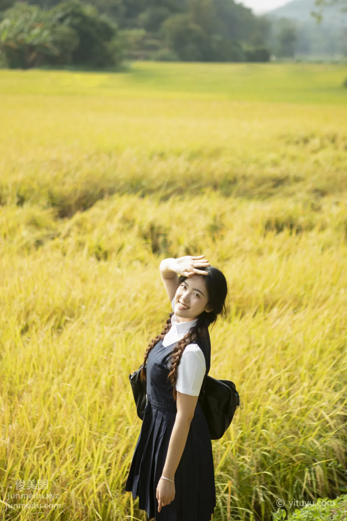 [YiTuYu] 2021.03.12 Autumn Rice Fragrance, Huang Ziqing photo 21
