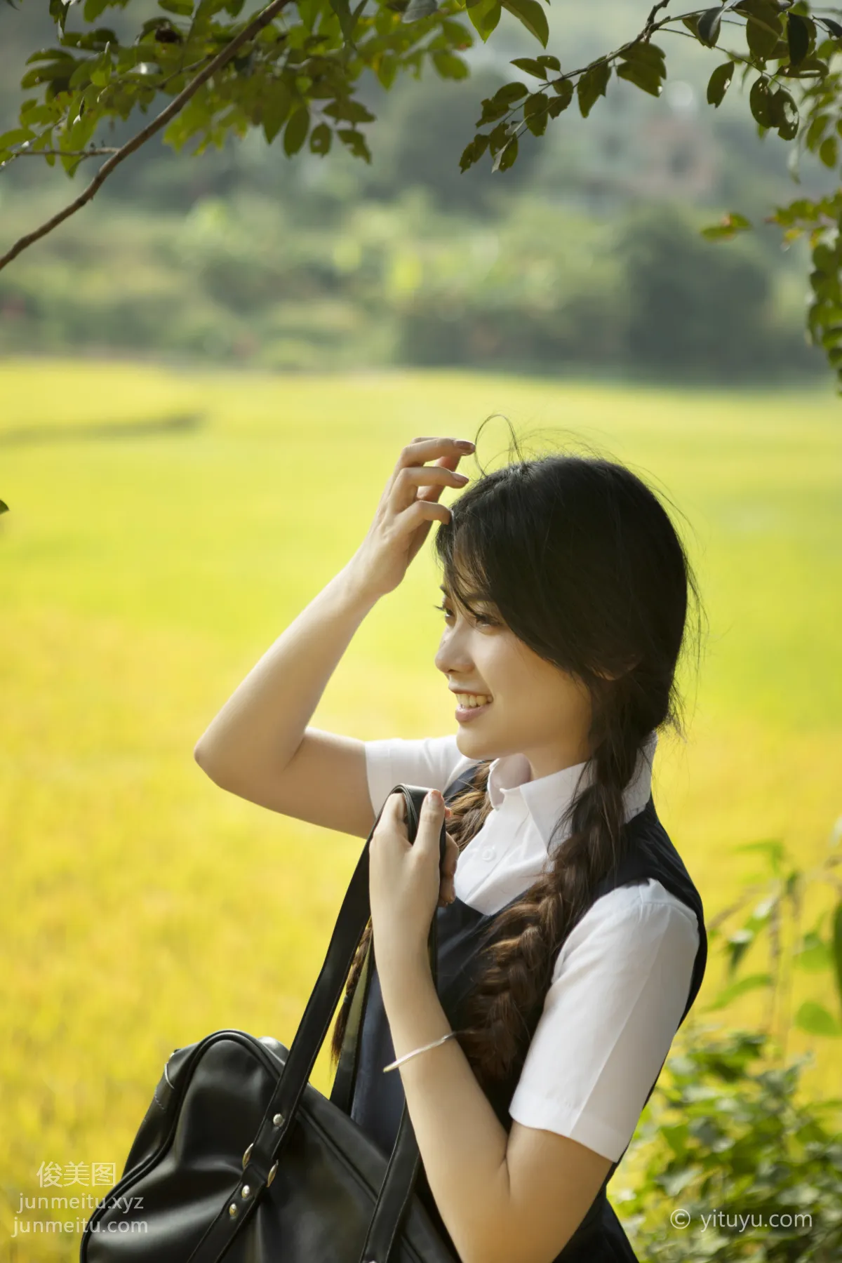 [YiTuYu] 2021.03.12 Autumn Rice Fragrance, Huang Ziqing photo 22