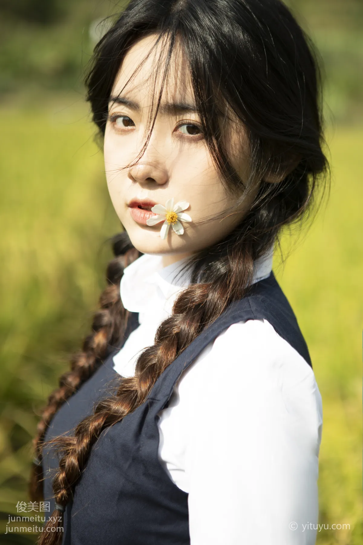 [YiTuYu] 2021.03.12 Autumn Rice Fragrance, Huang Ziqing photo 26
